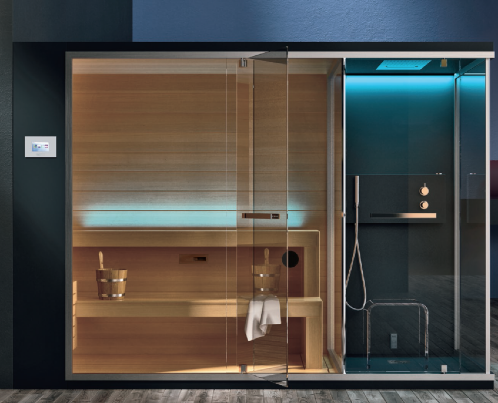 Installation et pose d’un sauna et d’une douche