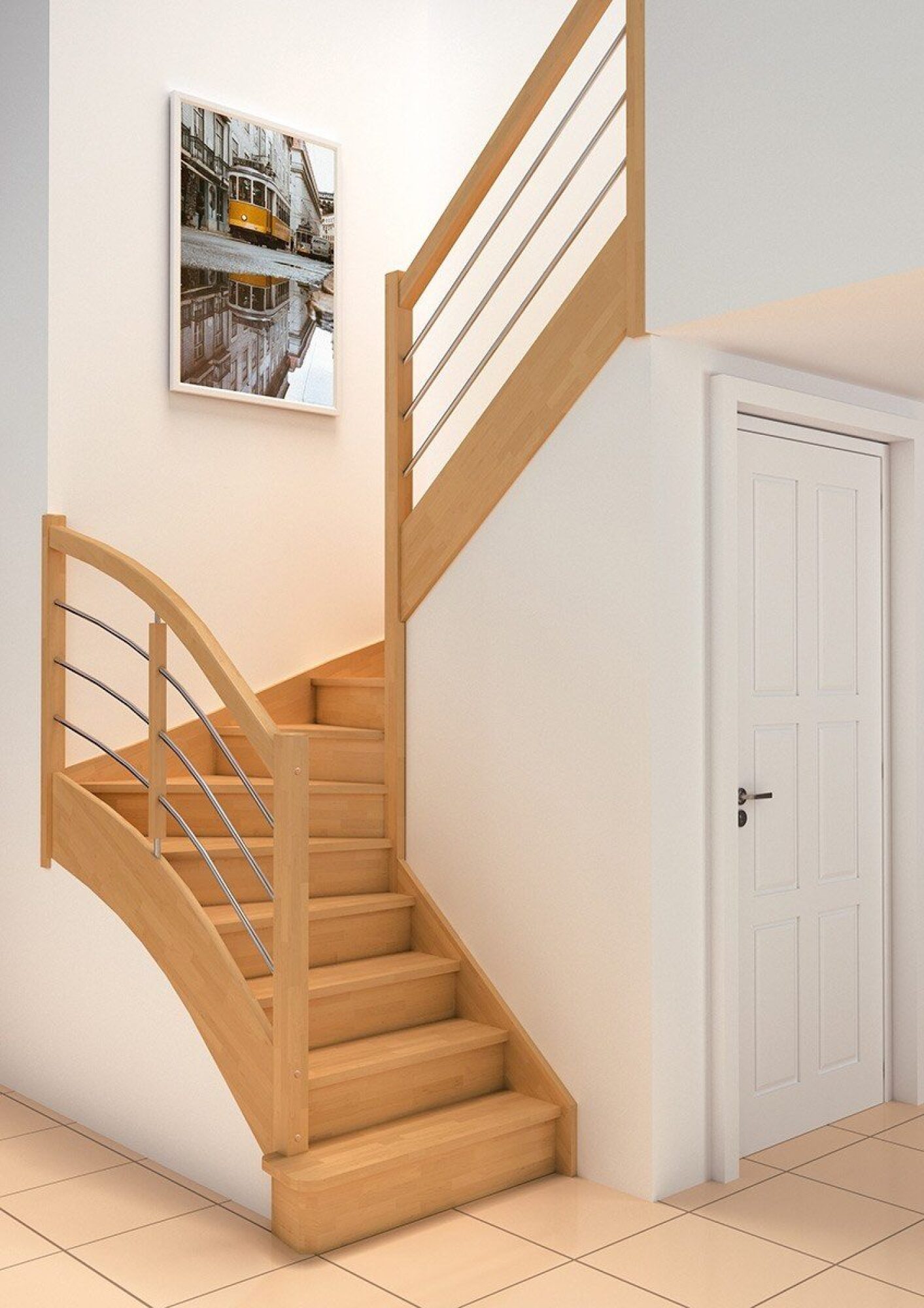 Escalier bois sur-mesure