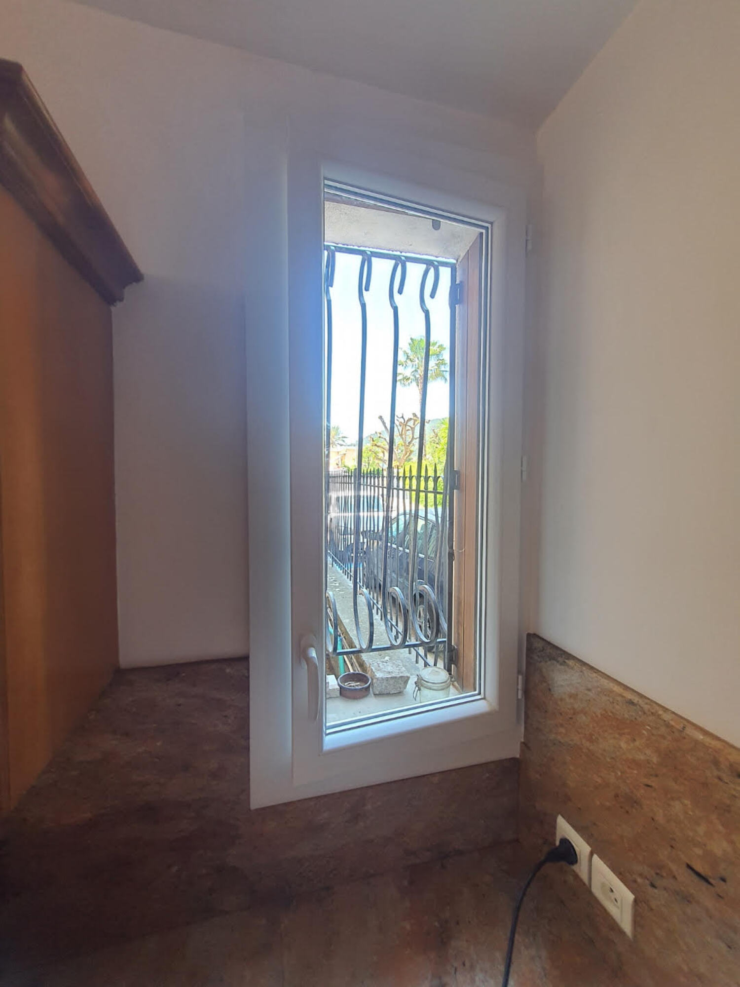 Fenêtre PVC 1 ventail