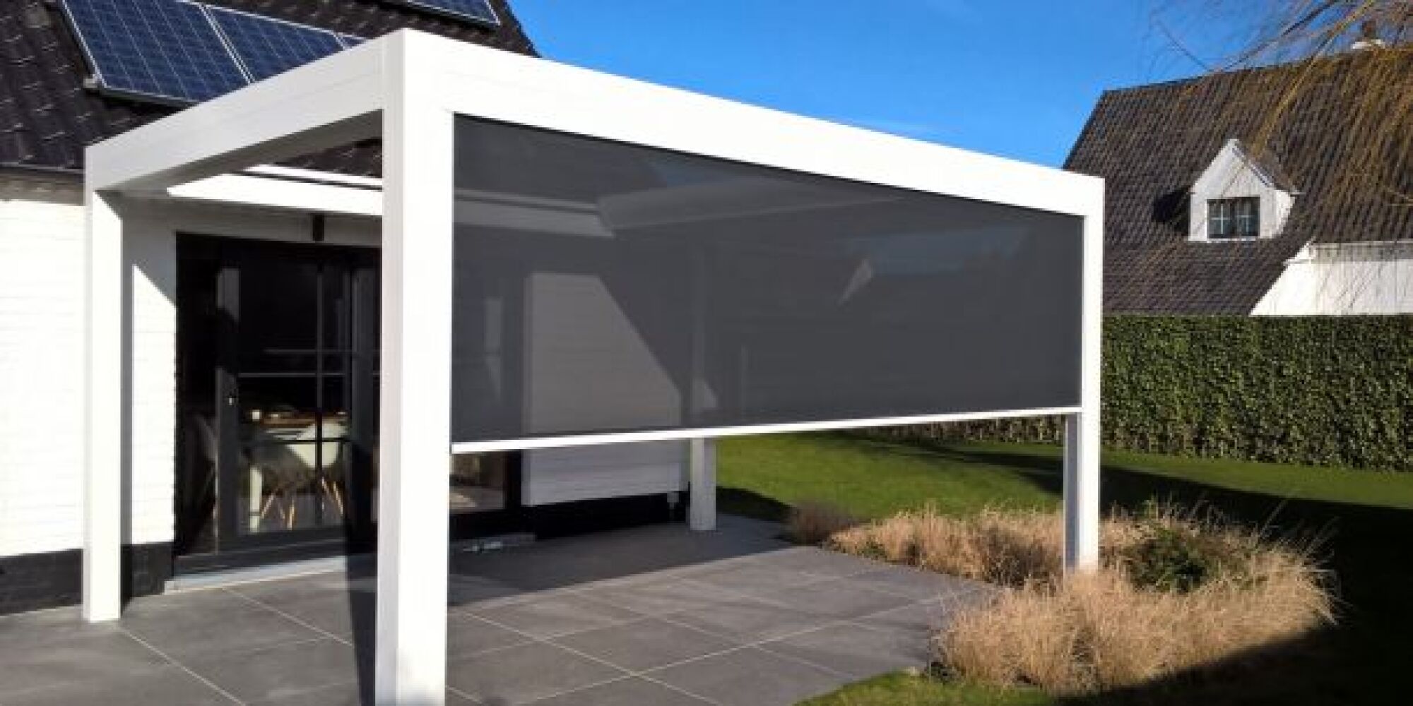 Store vertical ZIP OPEN - Avancée 5200mm x  Hauteur 2715mm