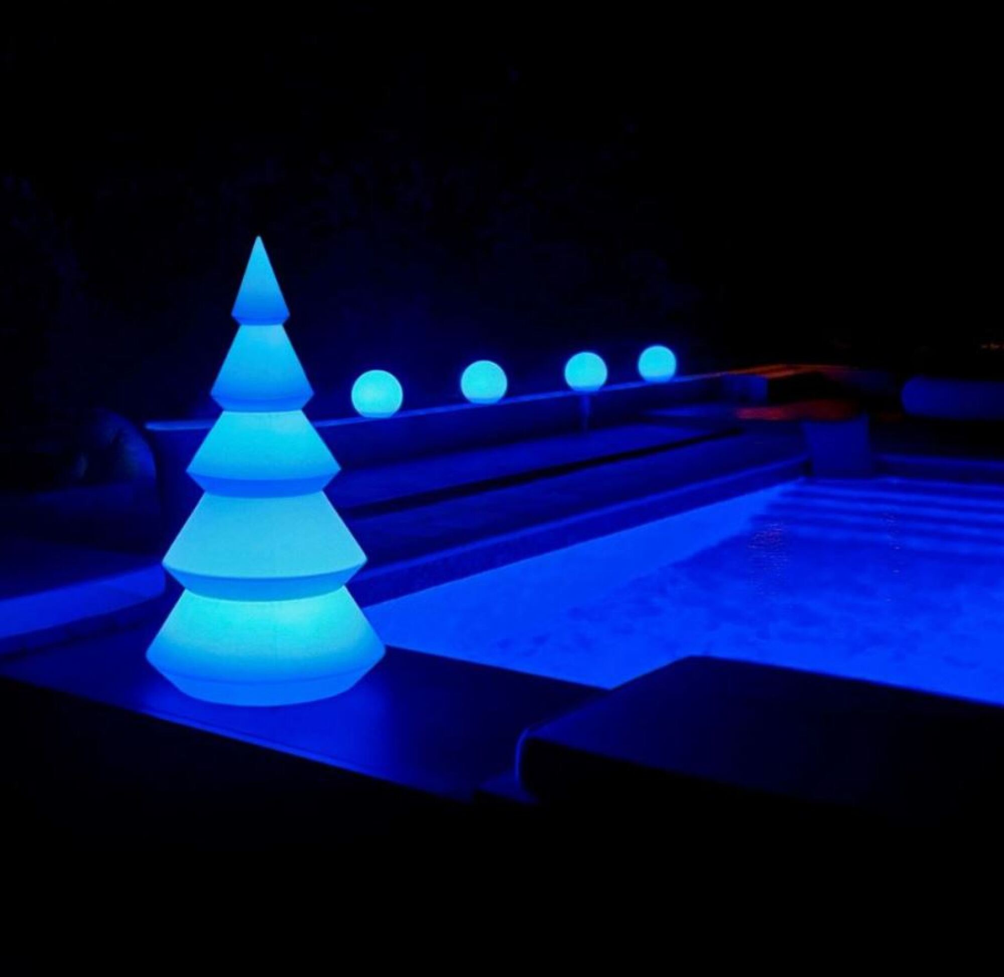 Sapin lumineux solaire et USB couleur