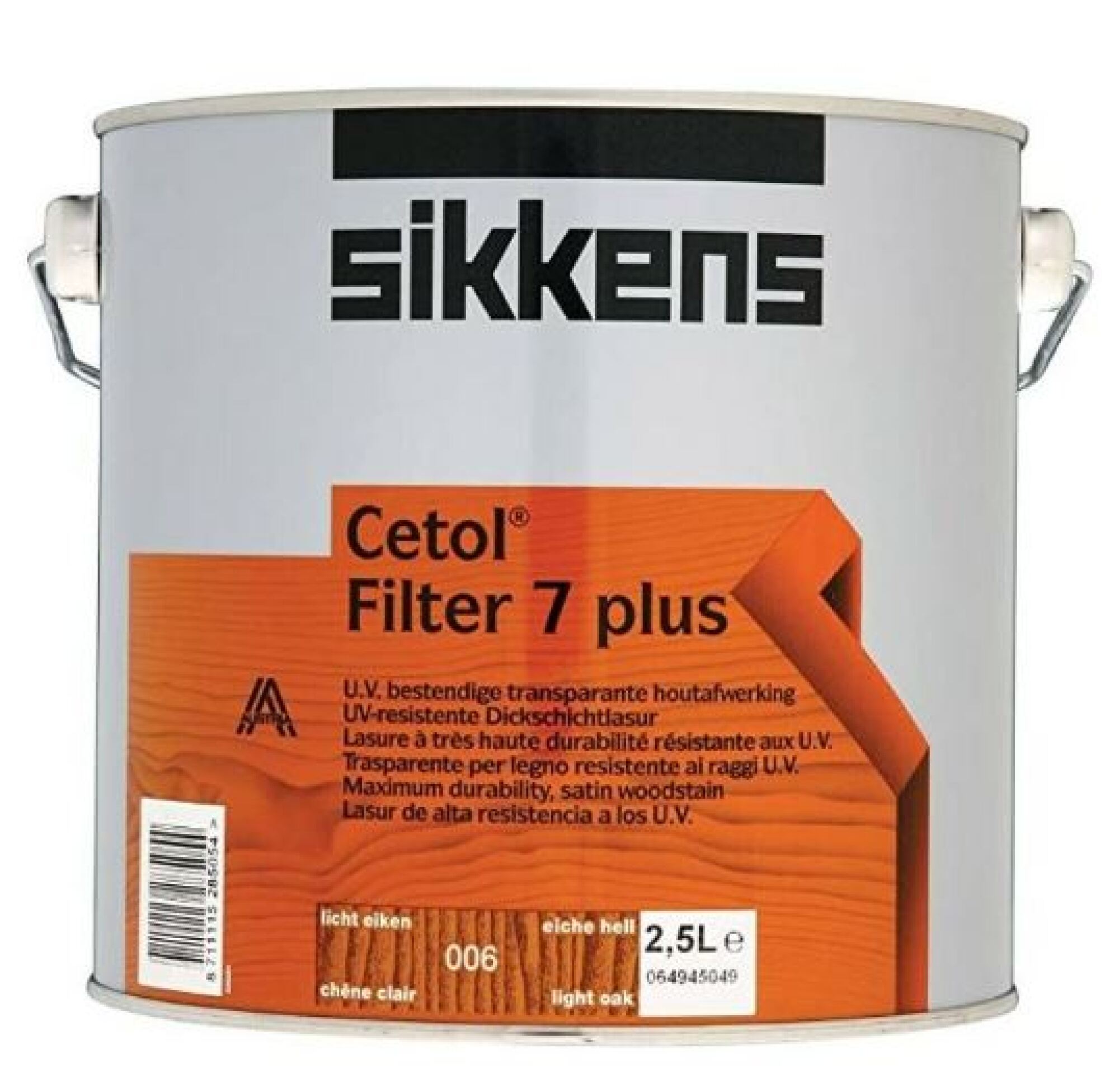 SIKKENS CETOL FILTER 7PLUS 006 chêne clair