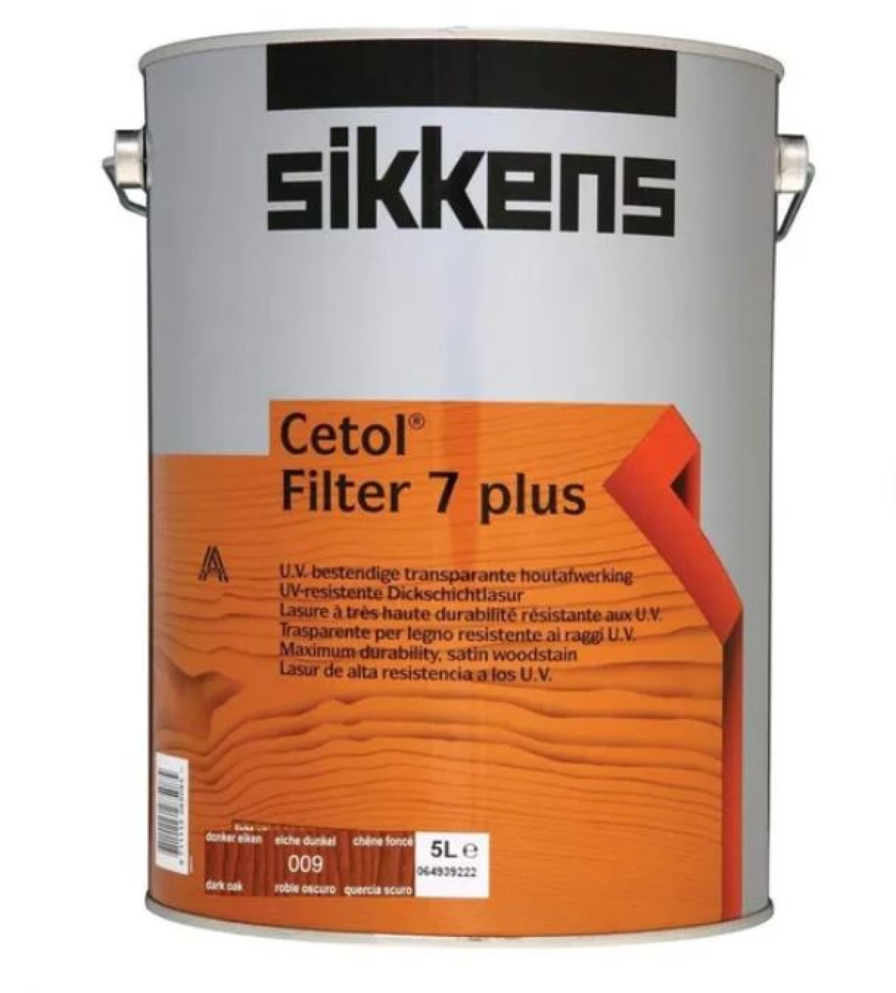 SIKKENS CETOL FILTER 7PLUS 009 chêne foncé