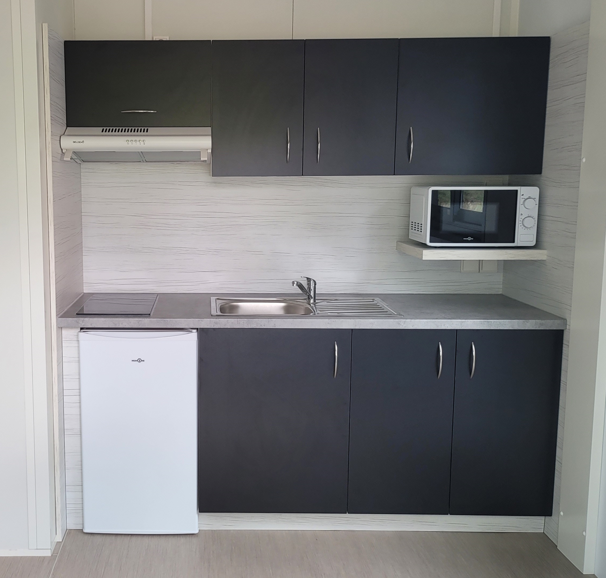 Cuisinettes bois 2 parties