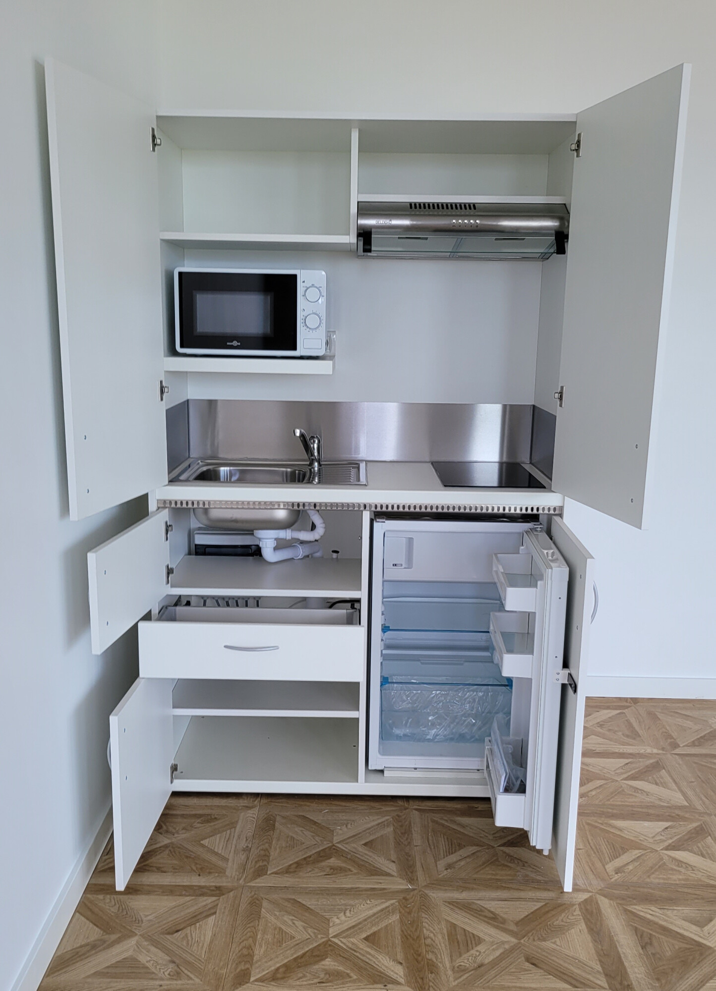 Cuisinette bois type armoire