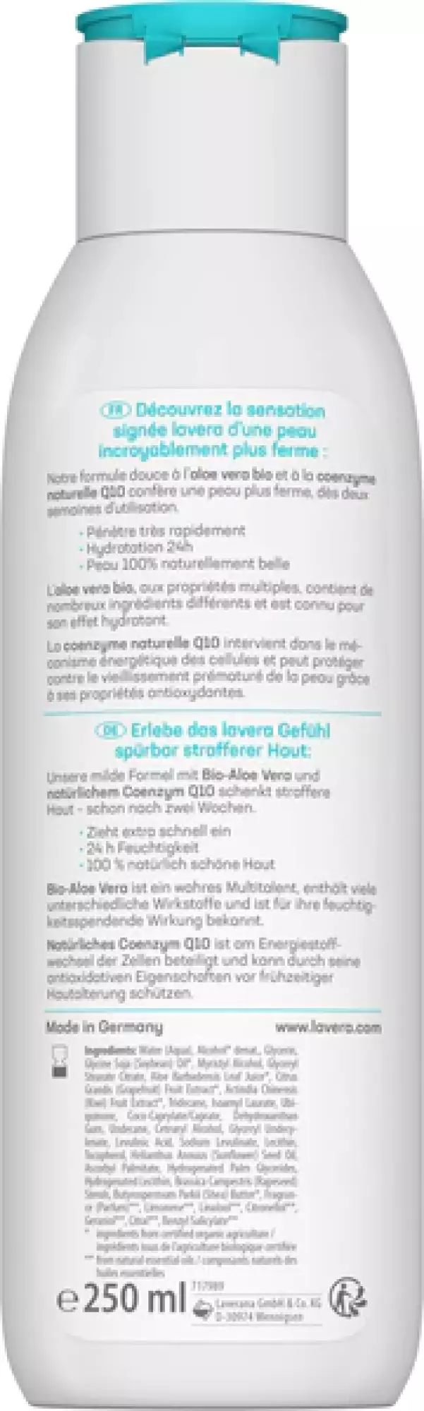 Basis Sensitiv Lait Corps Raffermissant