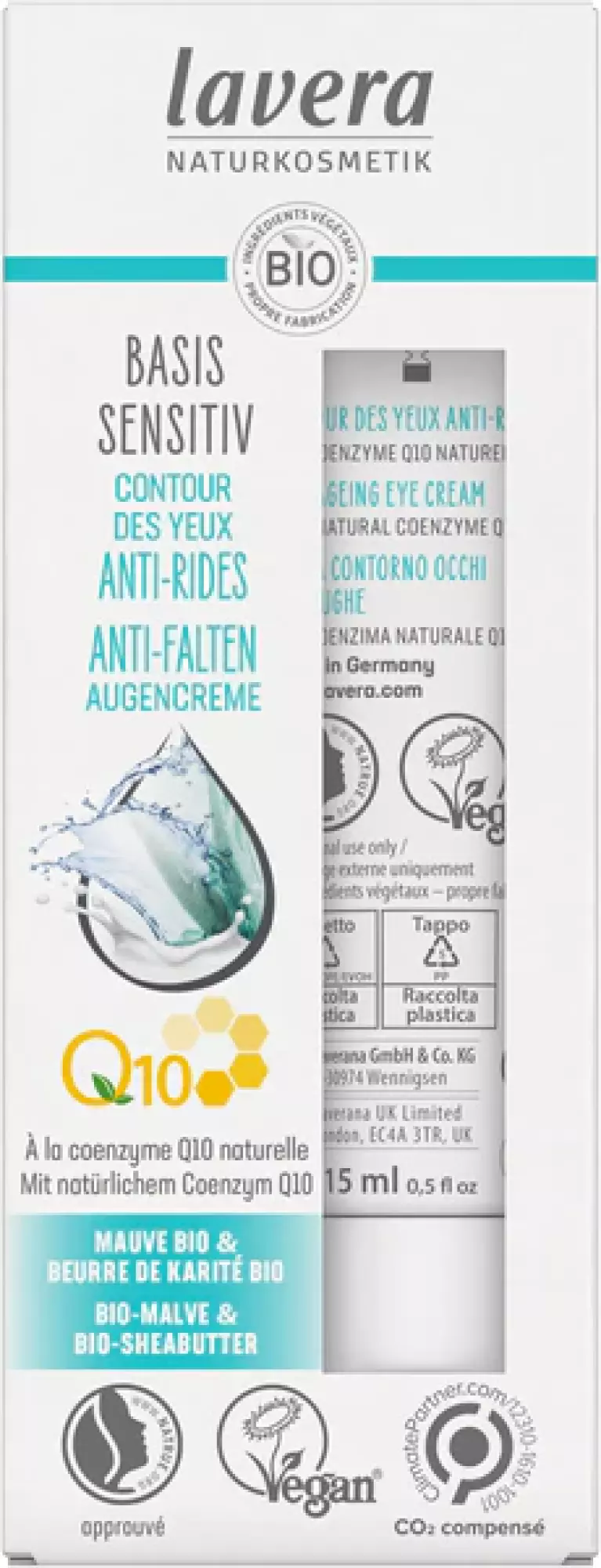 Contour des Yeux Anti-Rides Q10 Basis Sensitiv