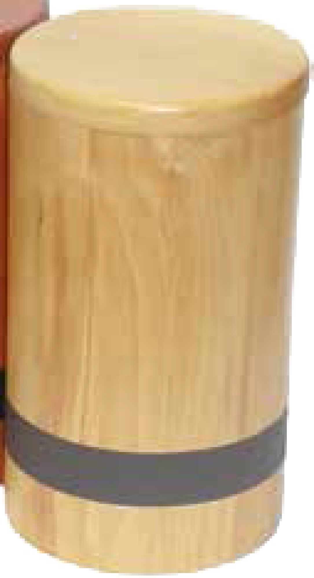 Urne cylindrique avec ruban décoratif 4L