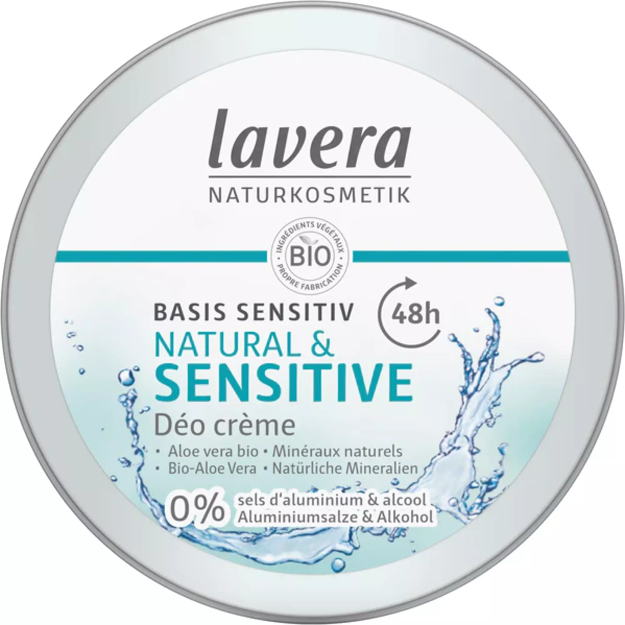 Déodorant Crème Basis Sensitiv Natural & Sensitive