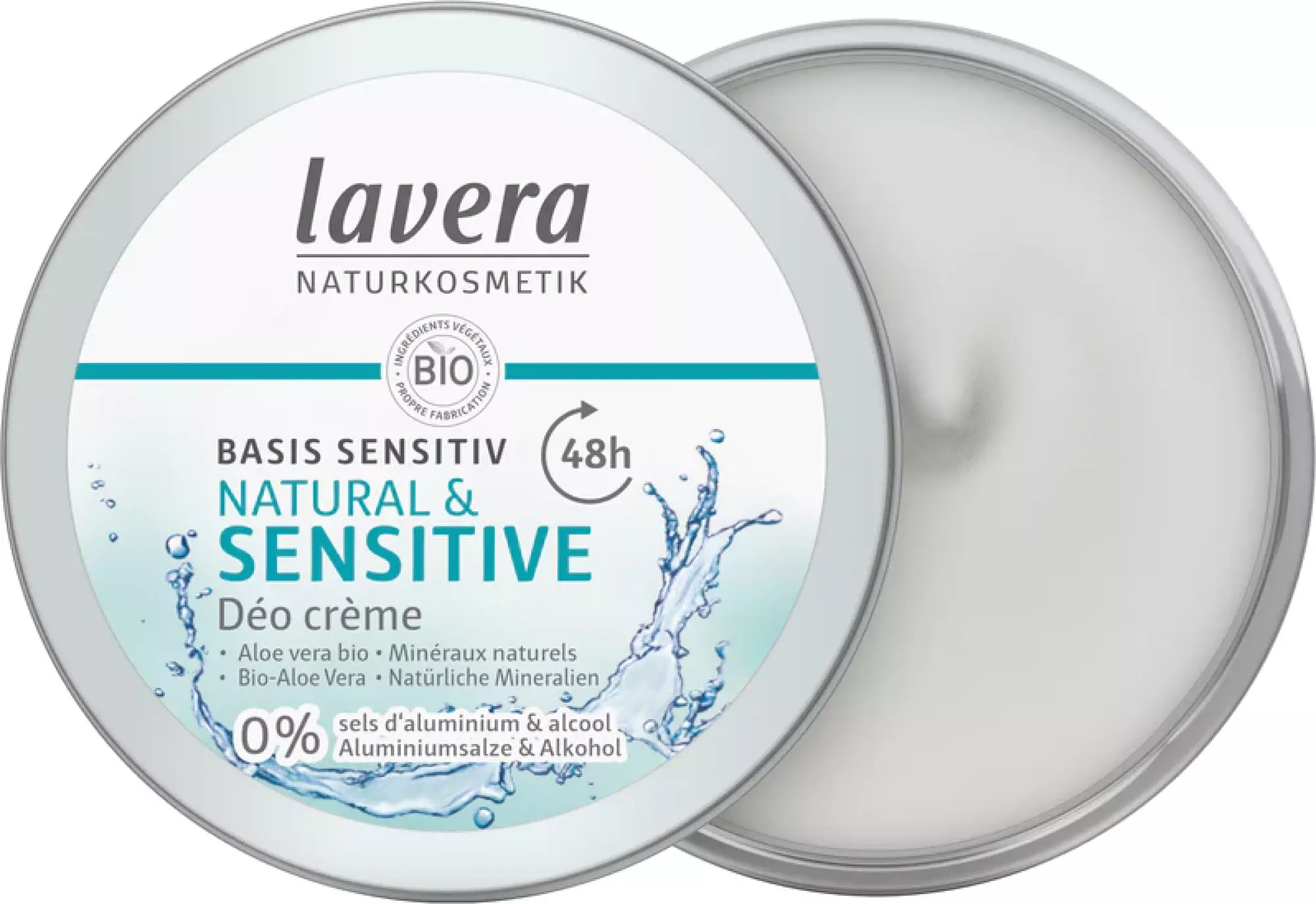 Déodorant Crème Basis Sensitiv Natural & Sensitive