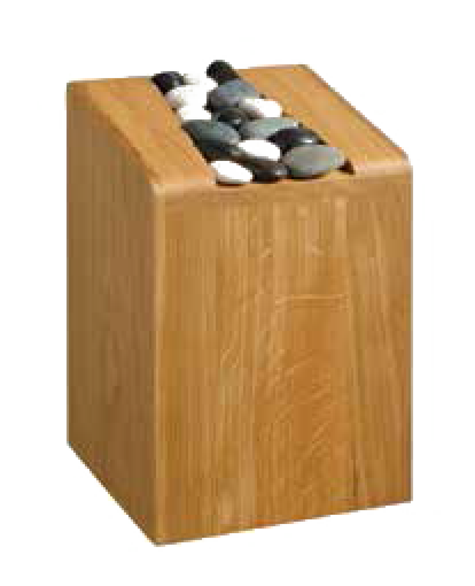 Urne en bois élévation 4L