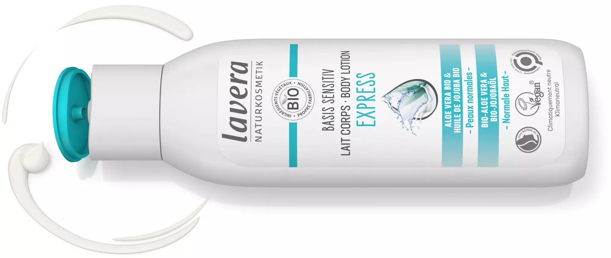 Lait Corps Express Aloe Vera Jojoba Basis Sensitiv