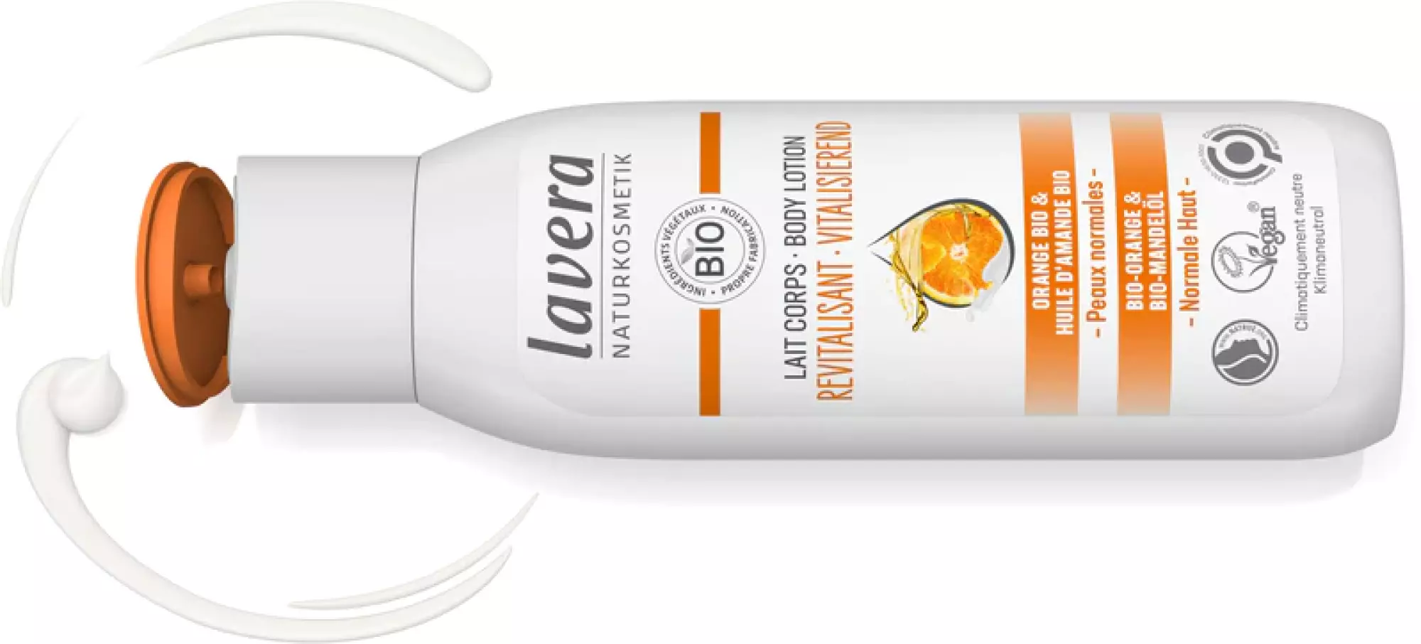 Lait Corps Revitalisant Orange Huile d'Amande BIO