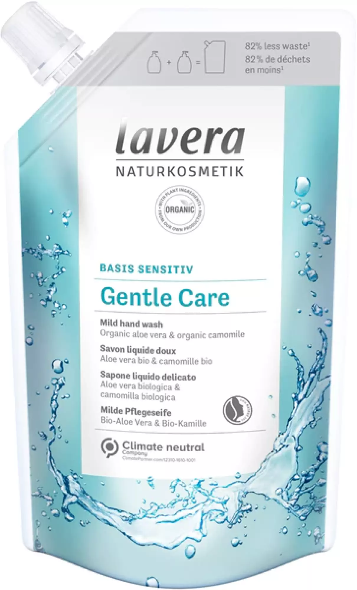 Recharge Basis Sensitiv Gentle Care Savon liquide