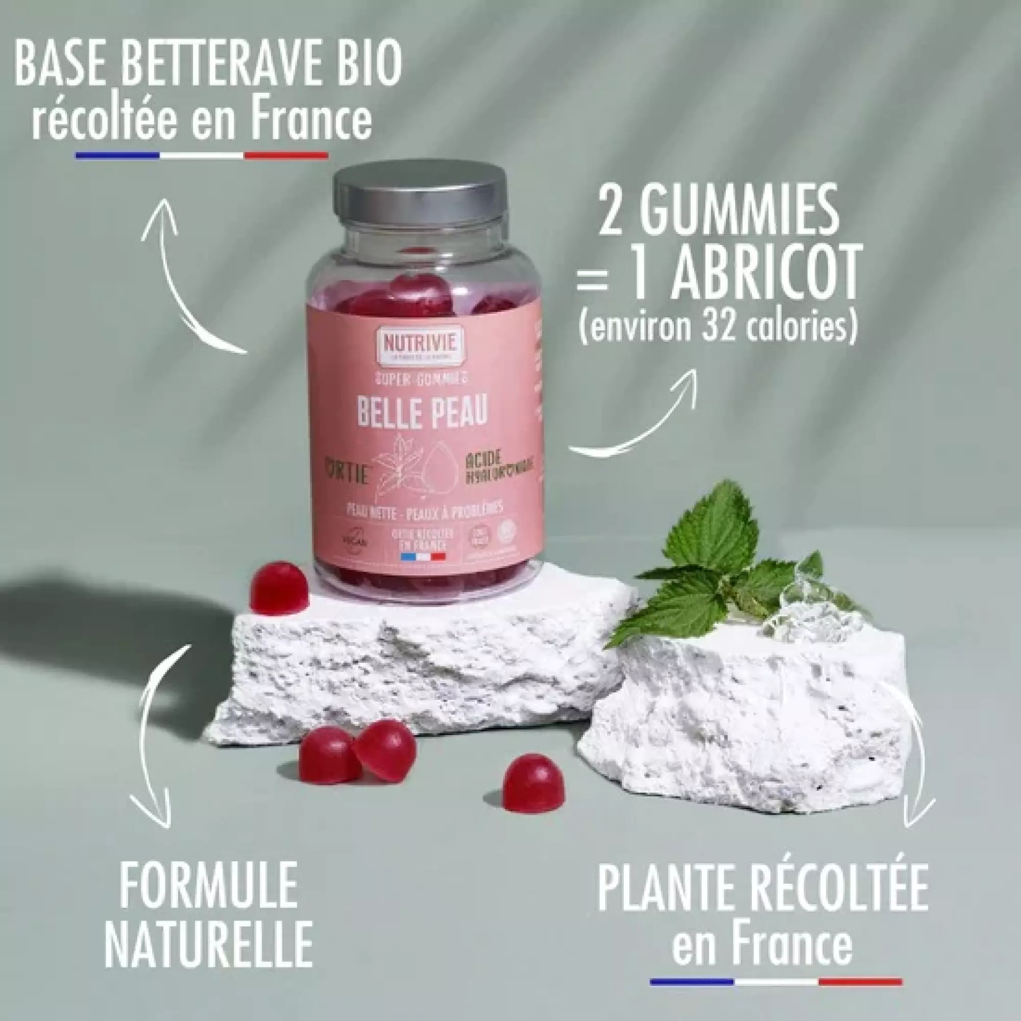 Super-Gummies Belle Peau Bio
