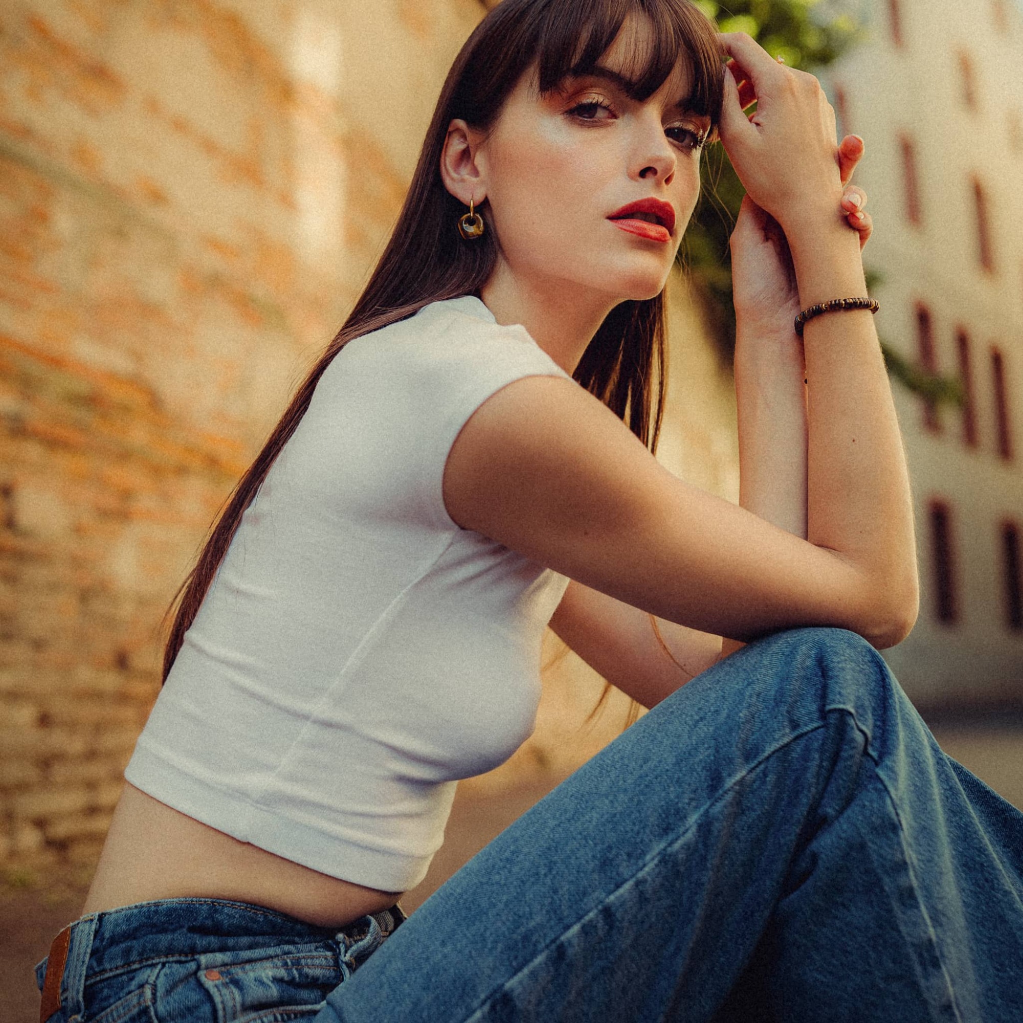 Bracelet Blima en pierres Oeil de Tigre