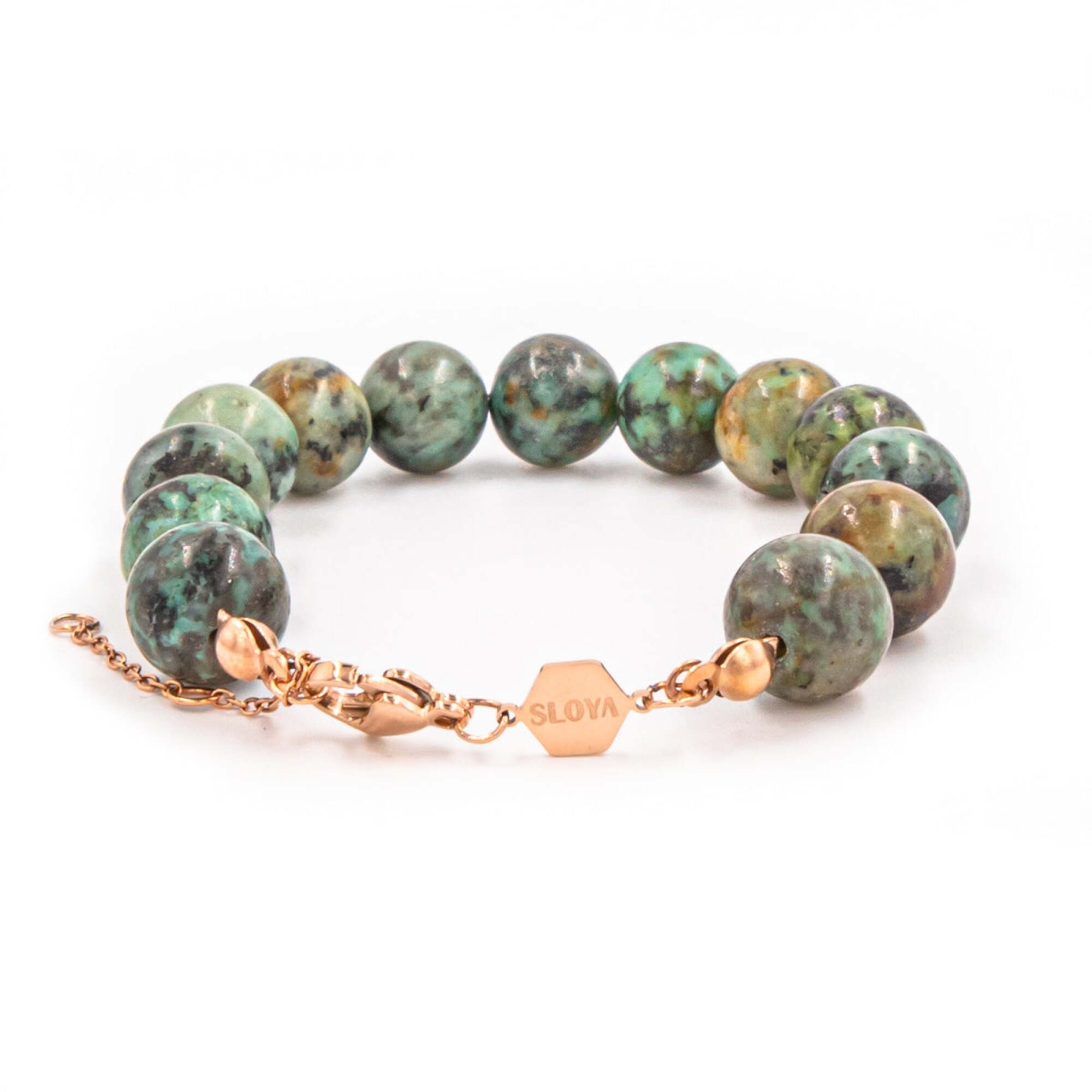 Bracelet Kamelia en pierres Turquoise Africain