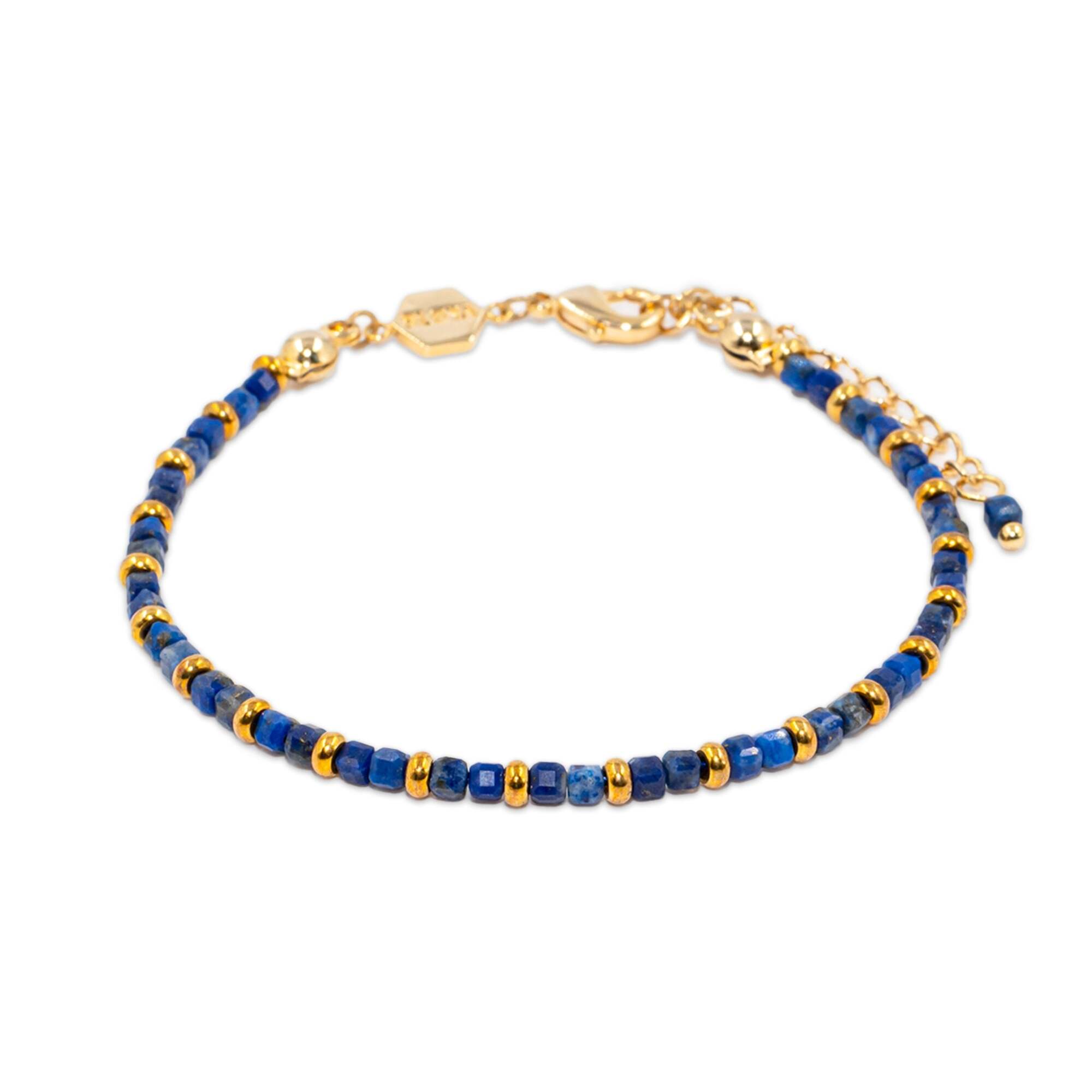 Bracelet Karia en pierres Lapis-lazuli