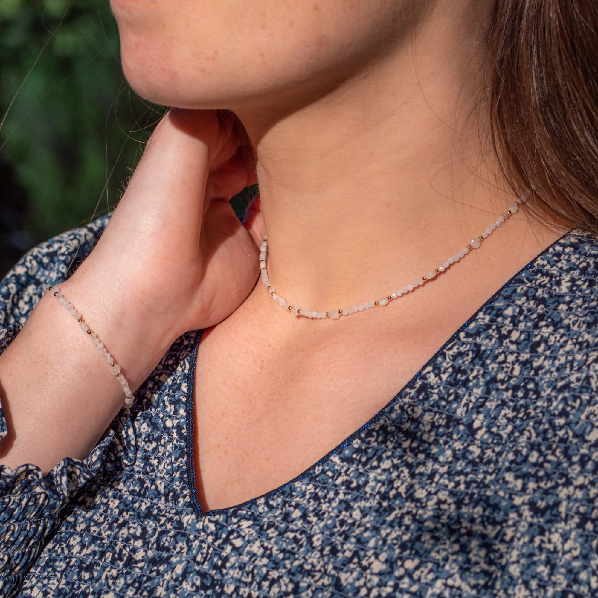 Bracelet Paloma en pierres de Lune