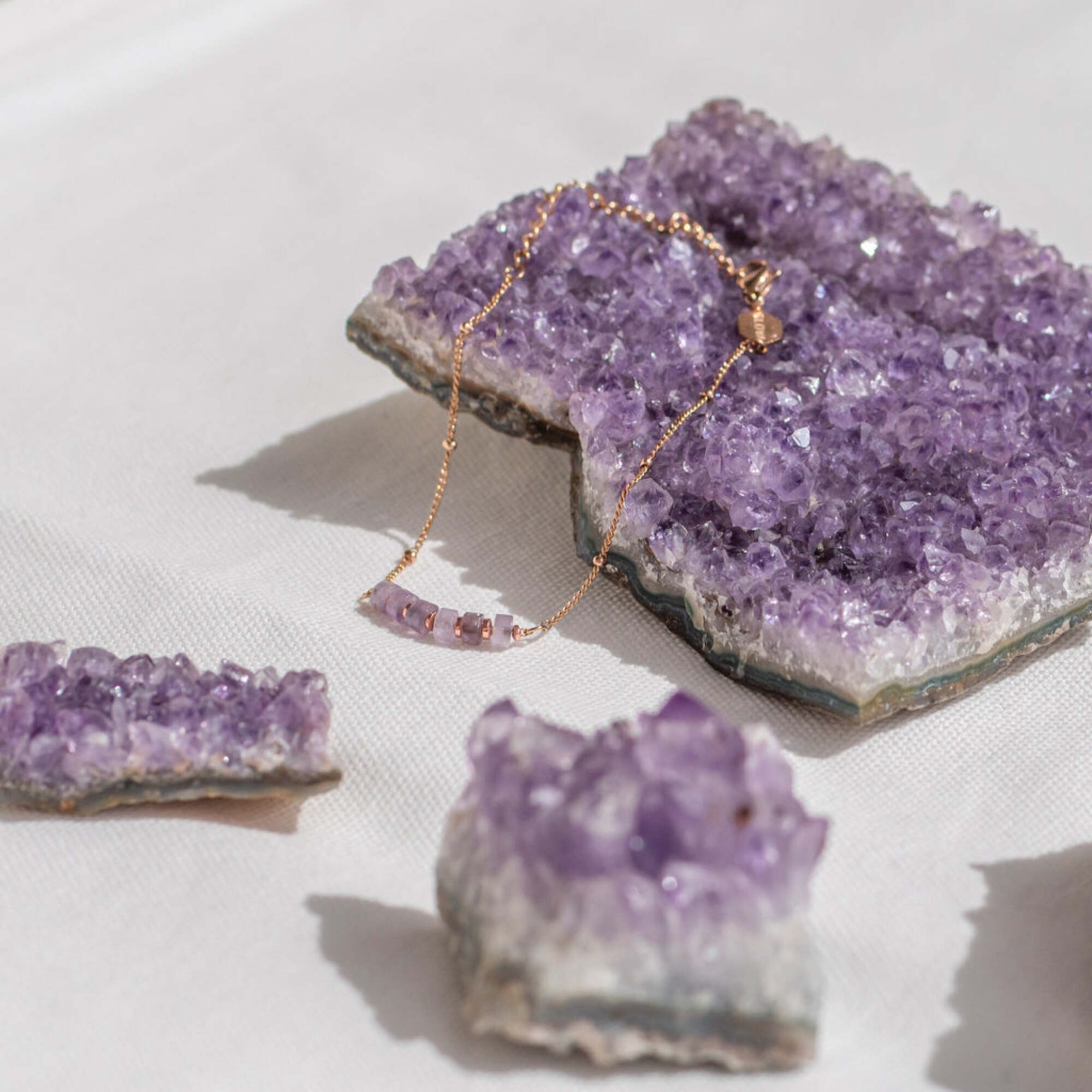 Bracelet Piana en pierres Améthyste