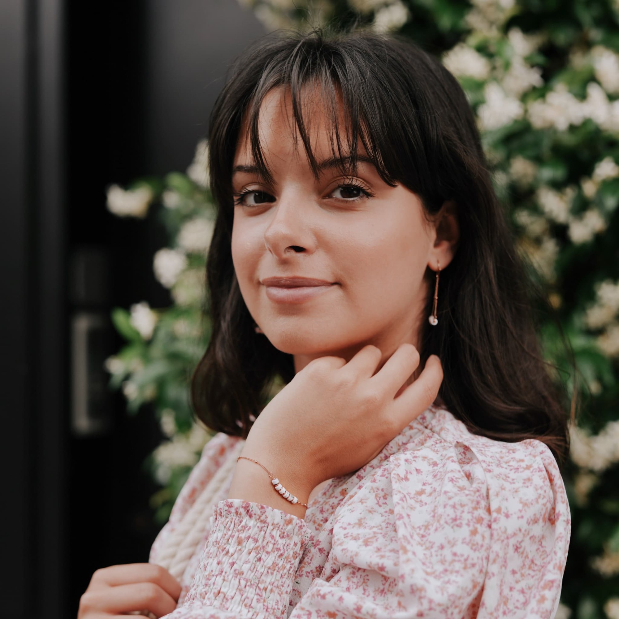 Bracelet Piana en pierres Howlite