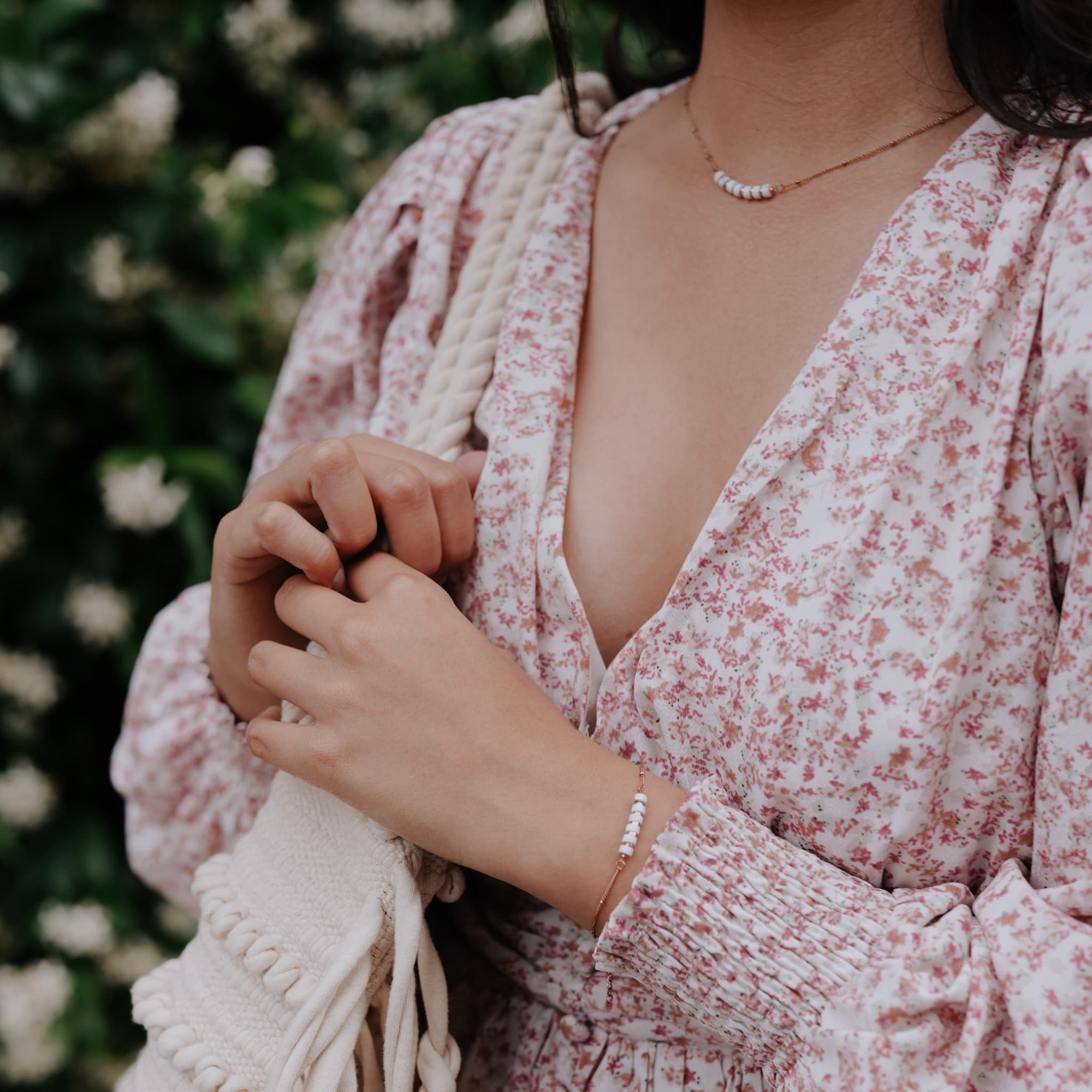 Bracelet Piana en pierres Howlite