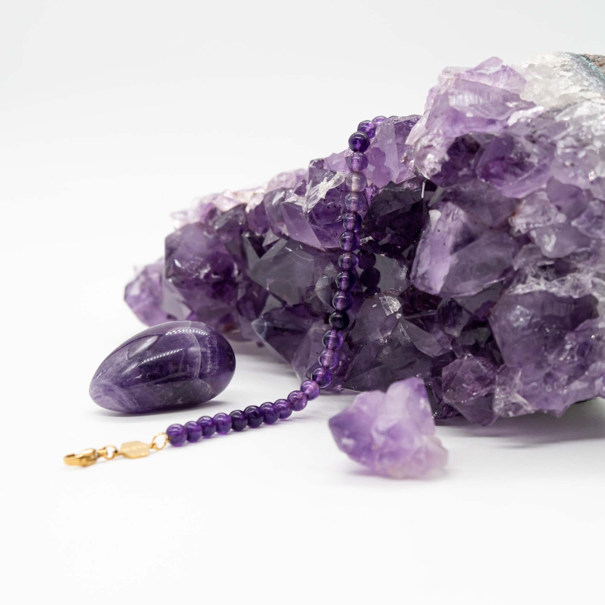 Bracelet Serena en pierres Améthyste