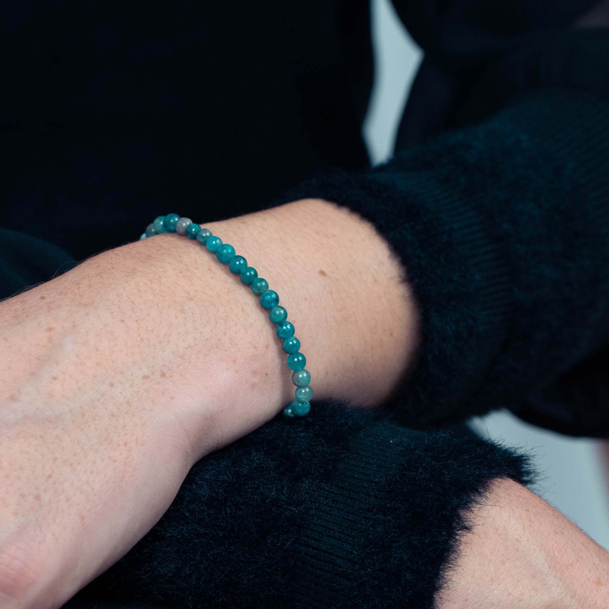 Bracelet Serena en pierres Apatite