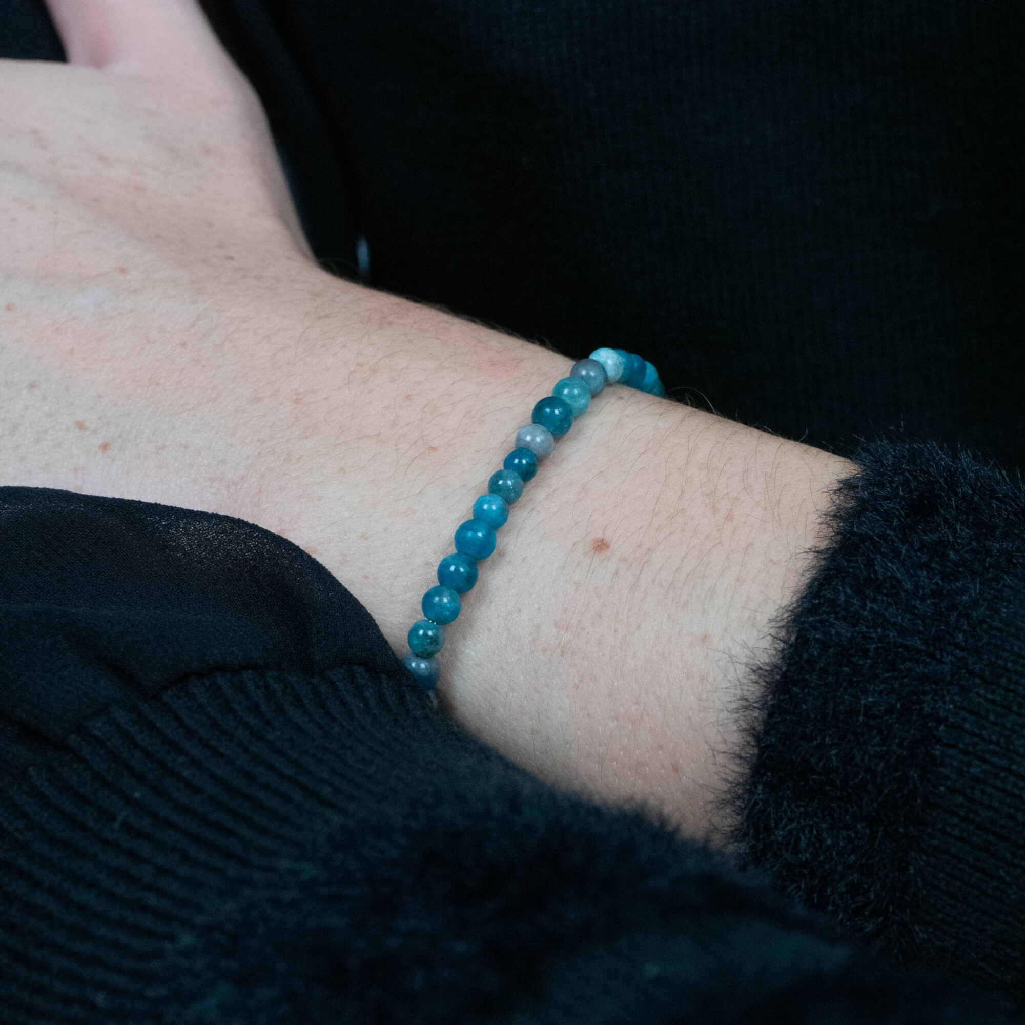 Bracelet Serena en pierres Apatite