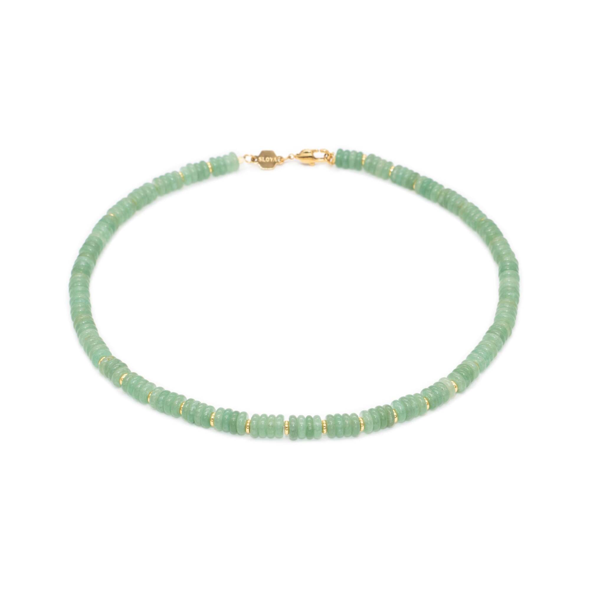 Collier Blima en pierres Aventurine