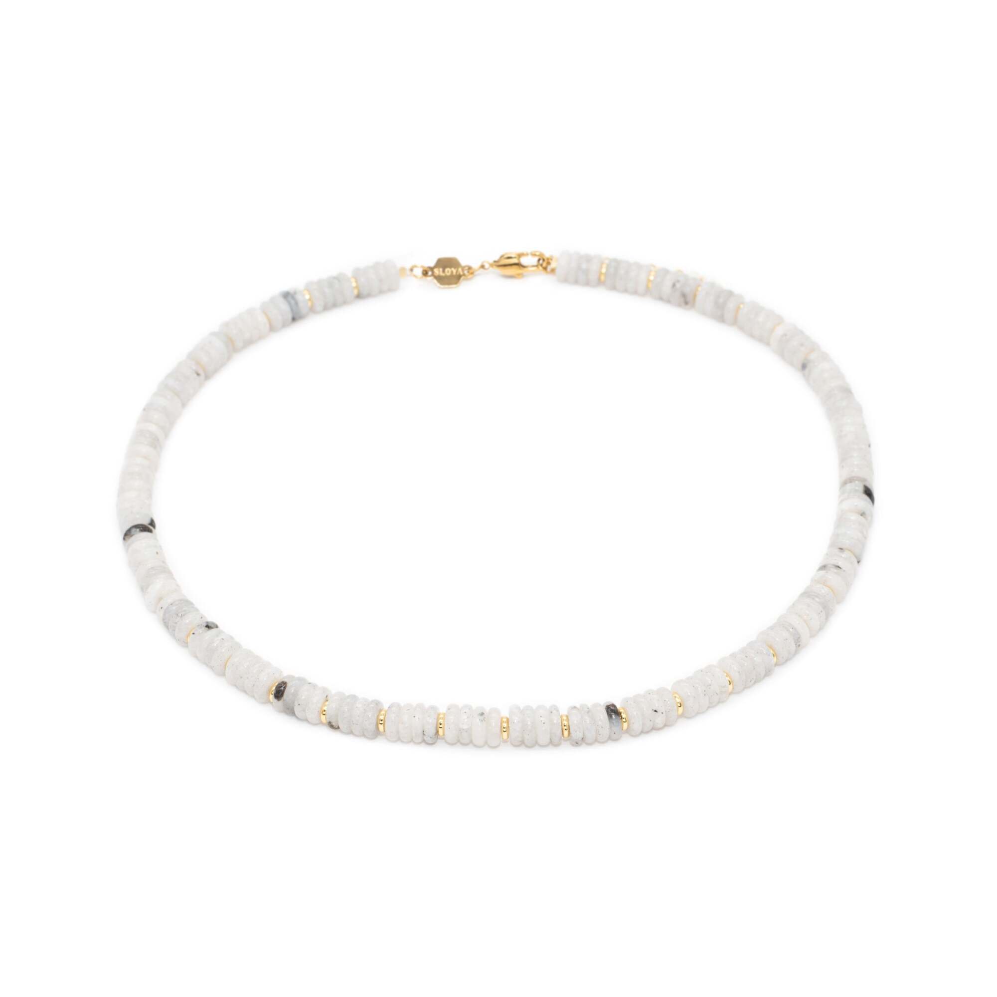 Collier Blima en pierres Labradorite