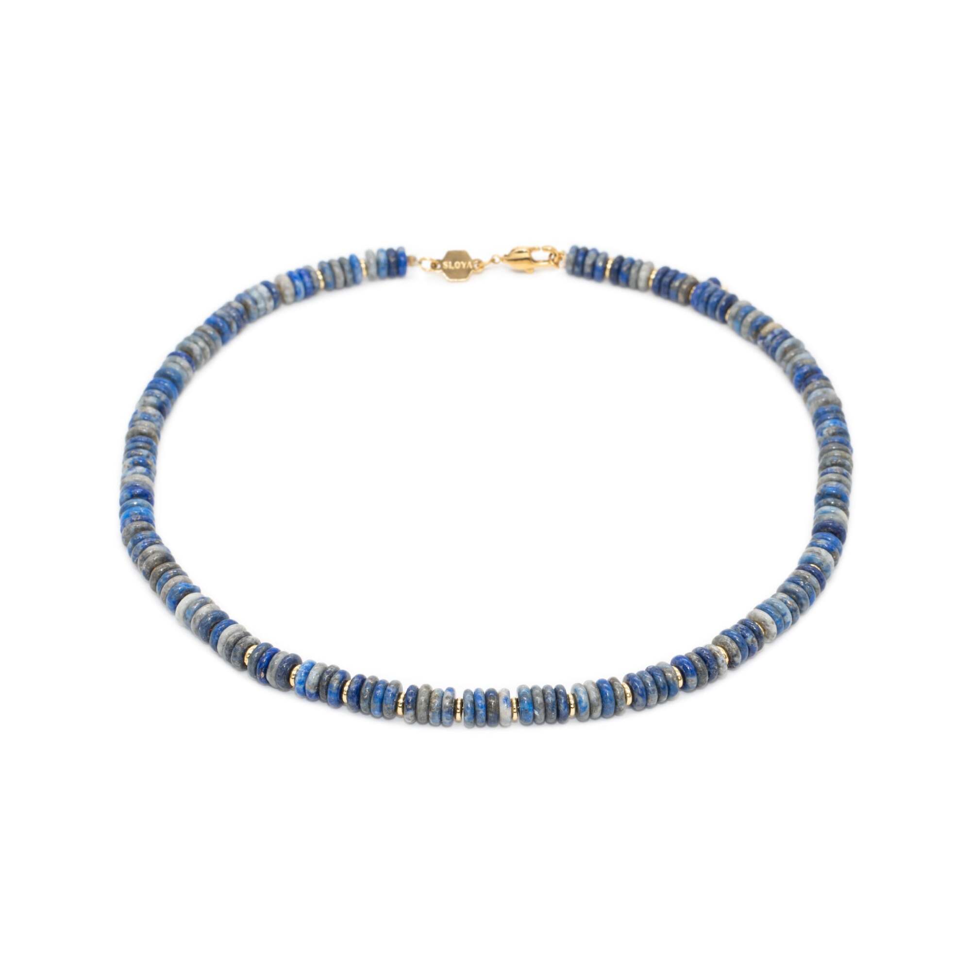Collier Blima en pierres Lapis-lazuli