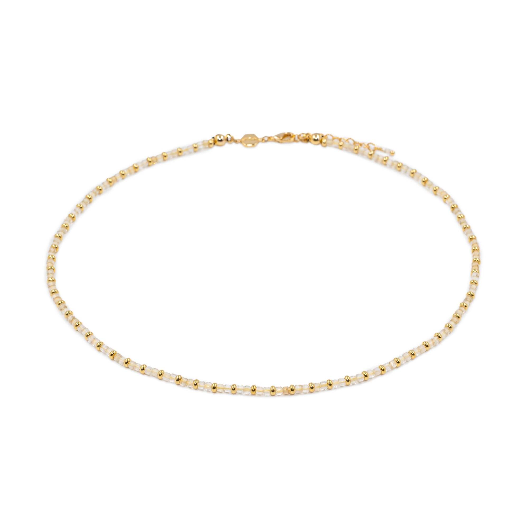 Collier Karia en pierres Citrine