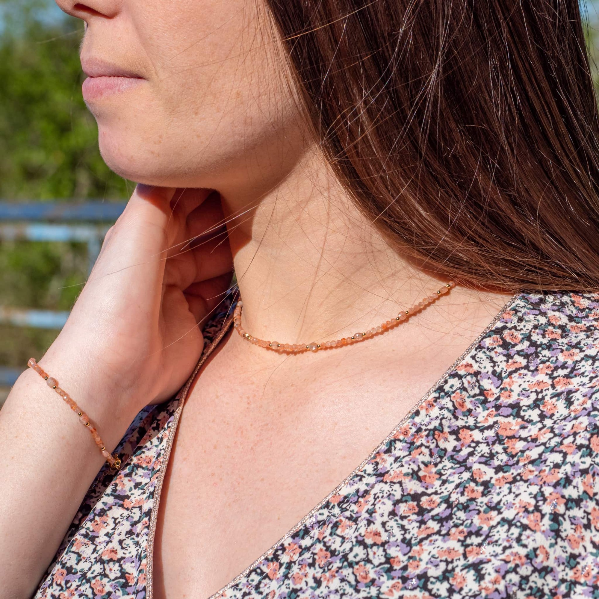 Collier Paloma en pierres de Soleil