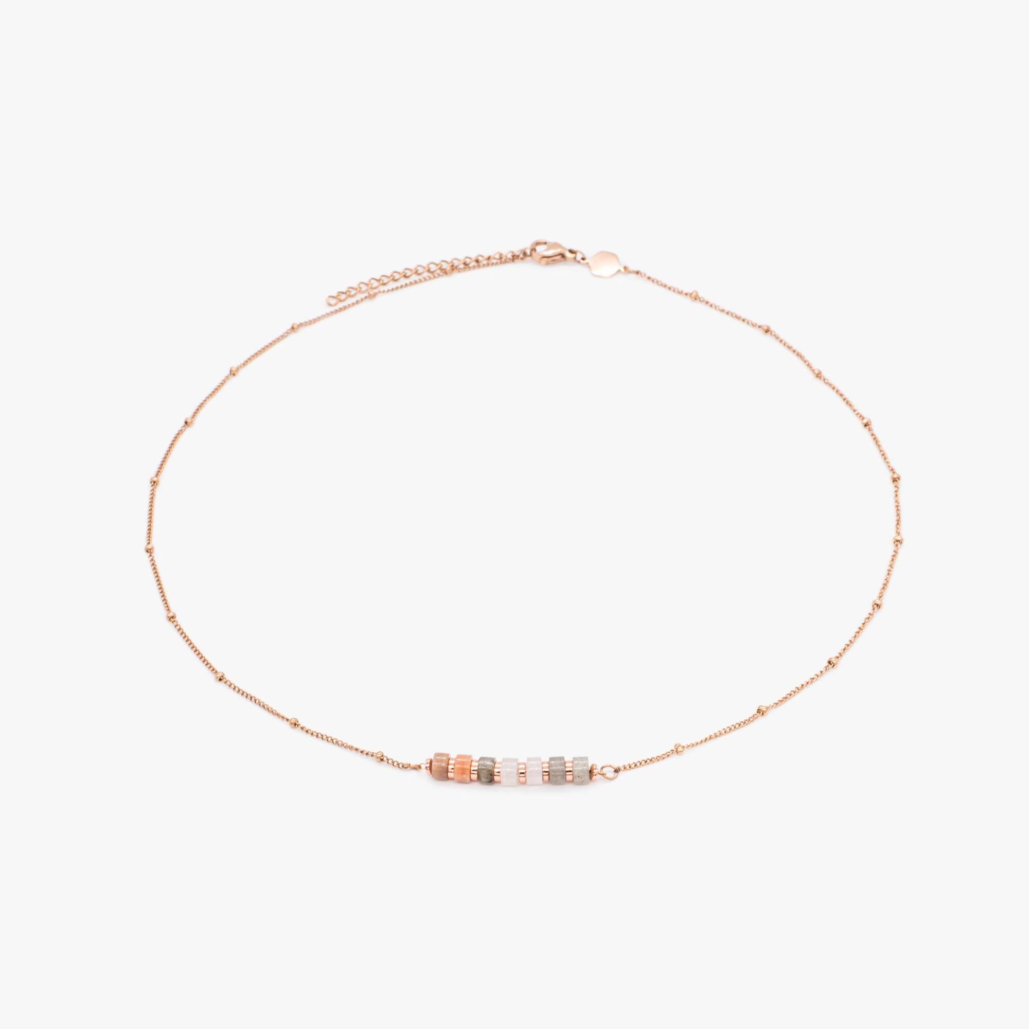 Collier Piana en Pierres de lune