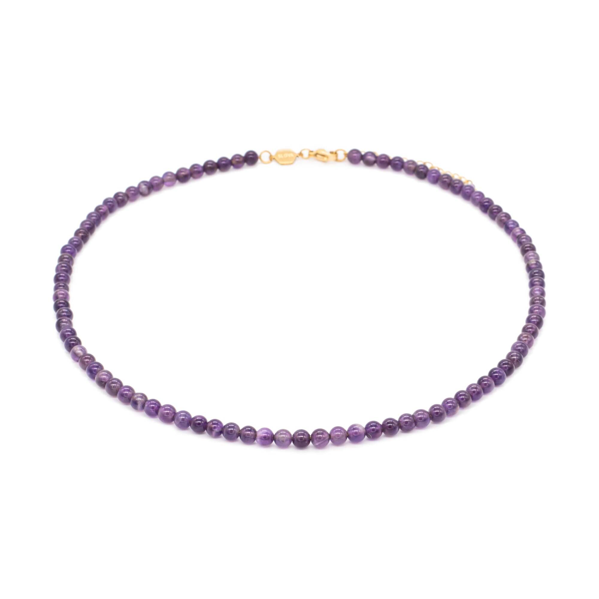 Collier Serena en pierres Améthyste