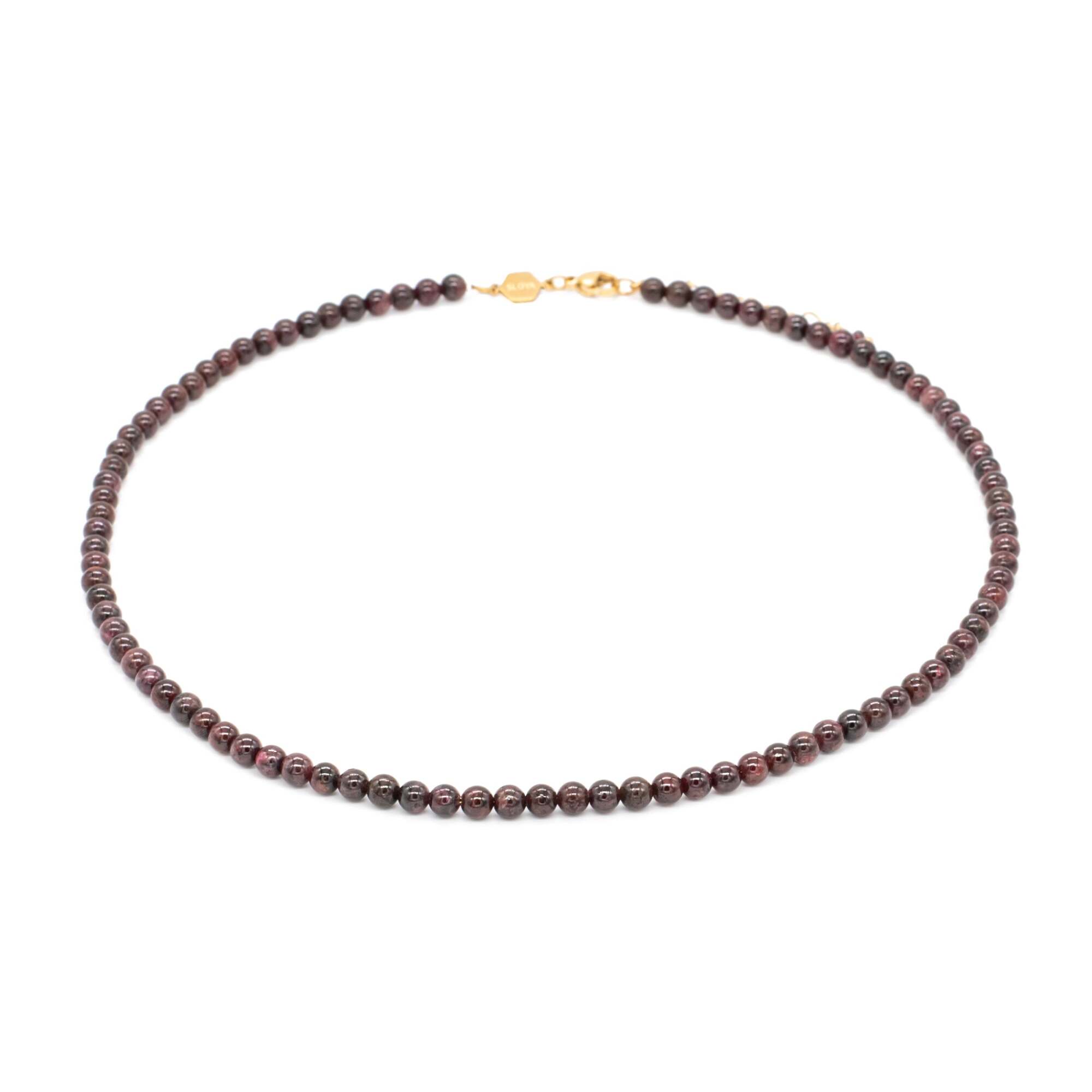 Collier Serena en pierres Grenat