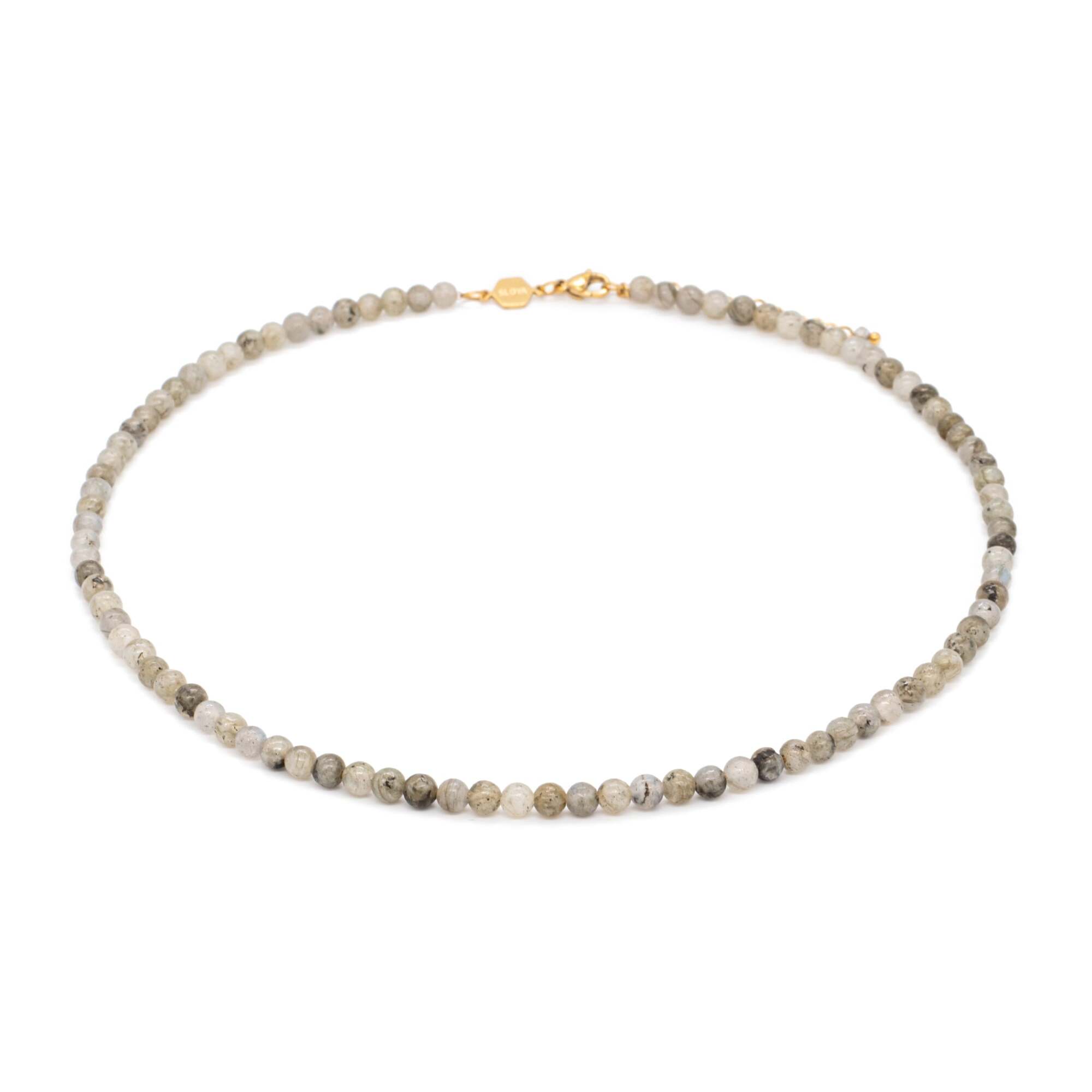 Collier Serena en pierres Labradorite