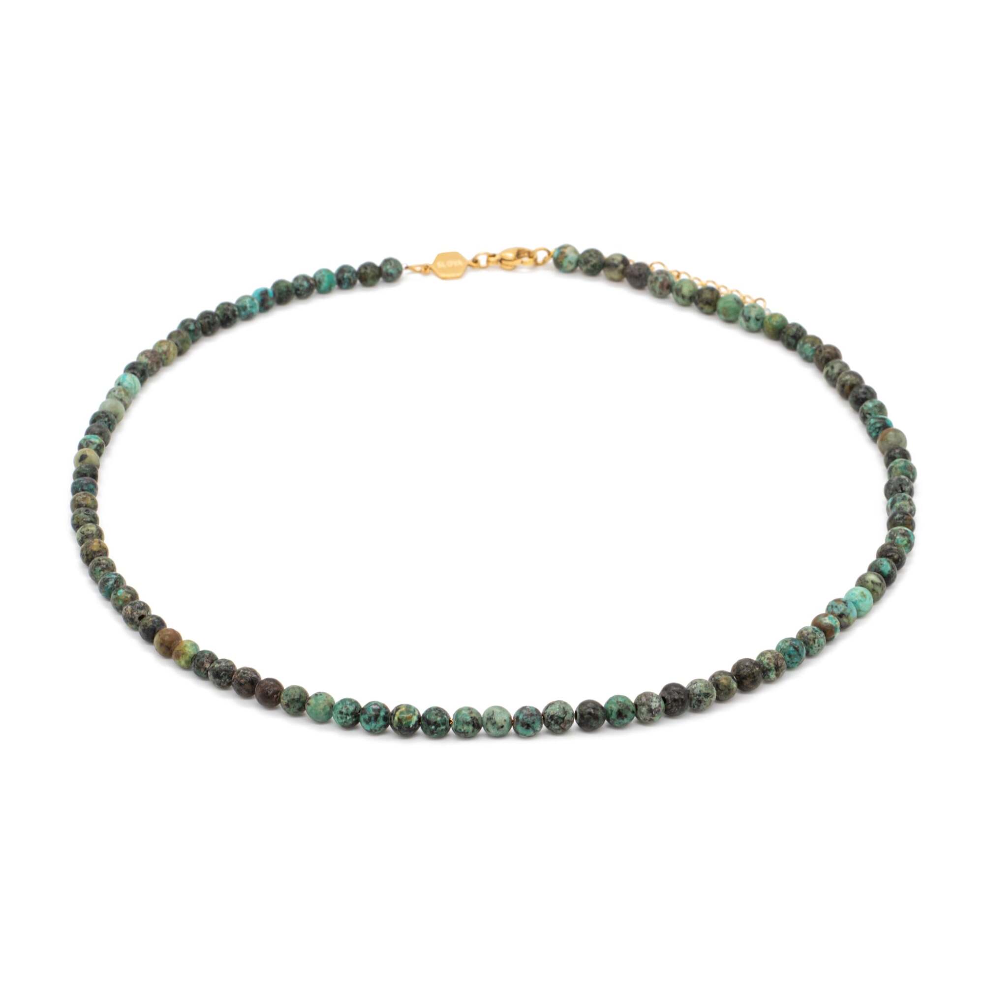 Collier Serena en pierres Turquoise Africain