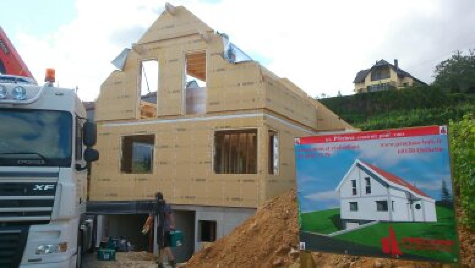 Isolation Fibre de bois rigide Gutex Thermowall de mur à crépir