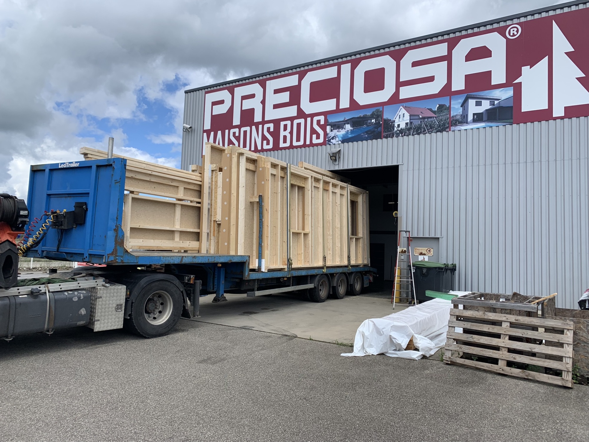 Murs ossature bois pour maison