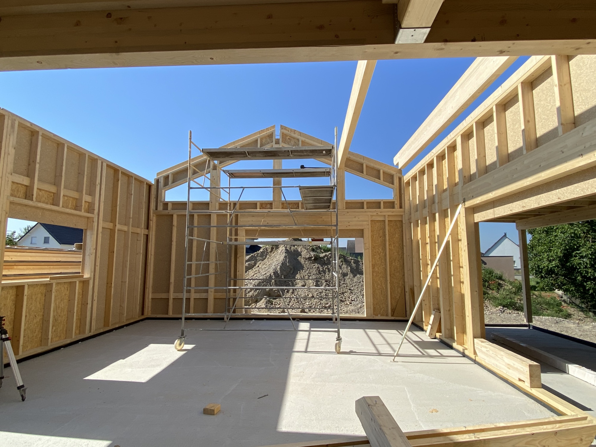 Poutre lamellé collé GL24H pour constructions bois