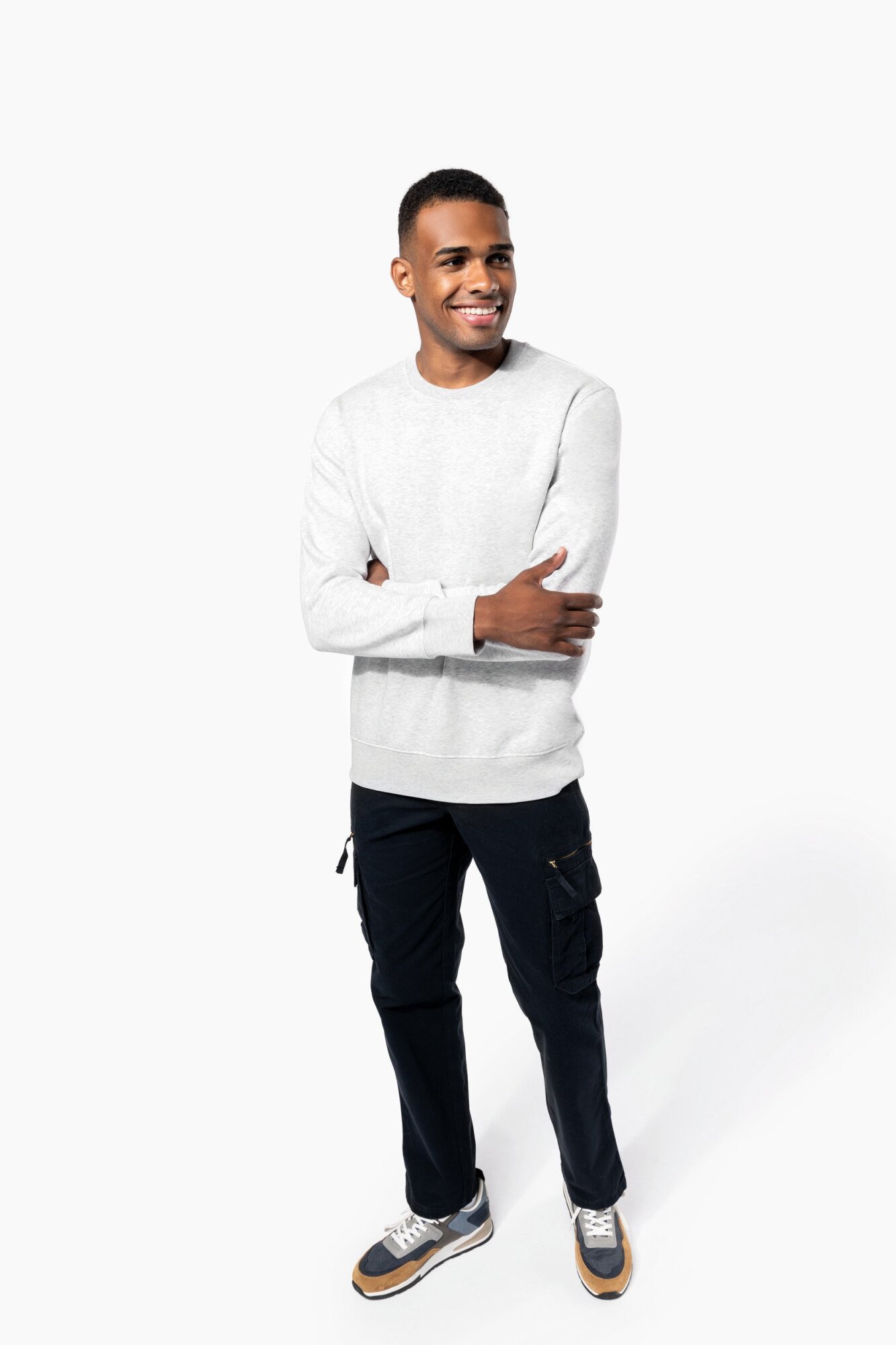 Sweat-shirt col rond homme