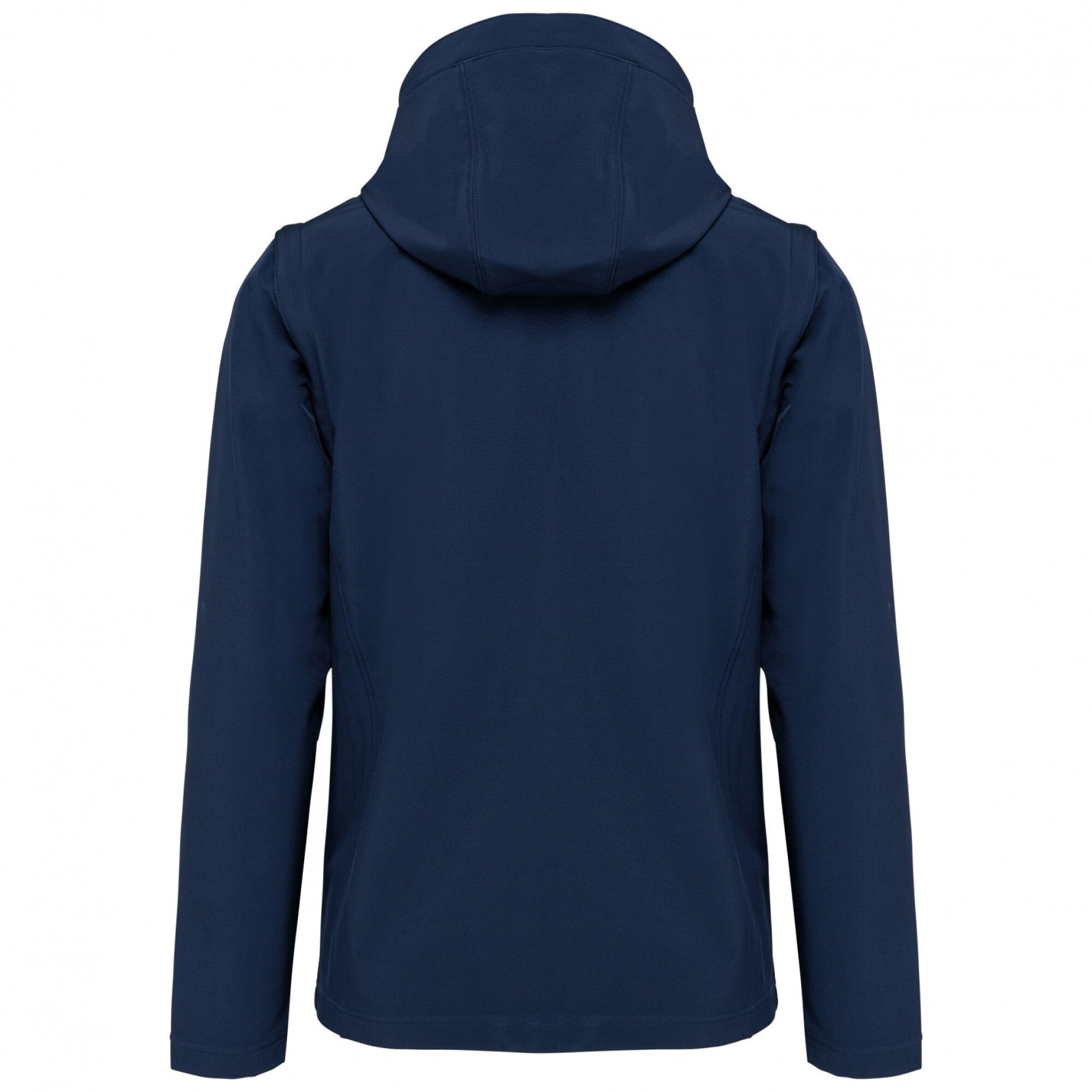 Veste Softshell 3 couches à
capuche avec manches amovibles
unisexe
