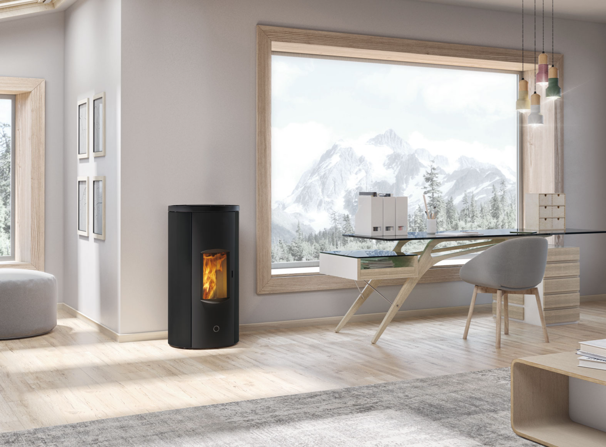 Poêles à granulés Like80