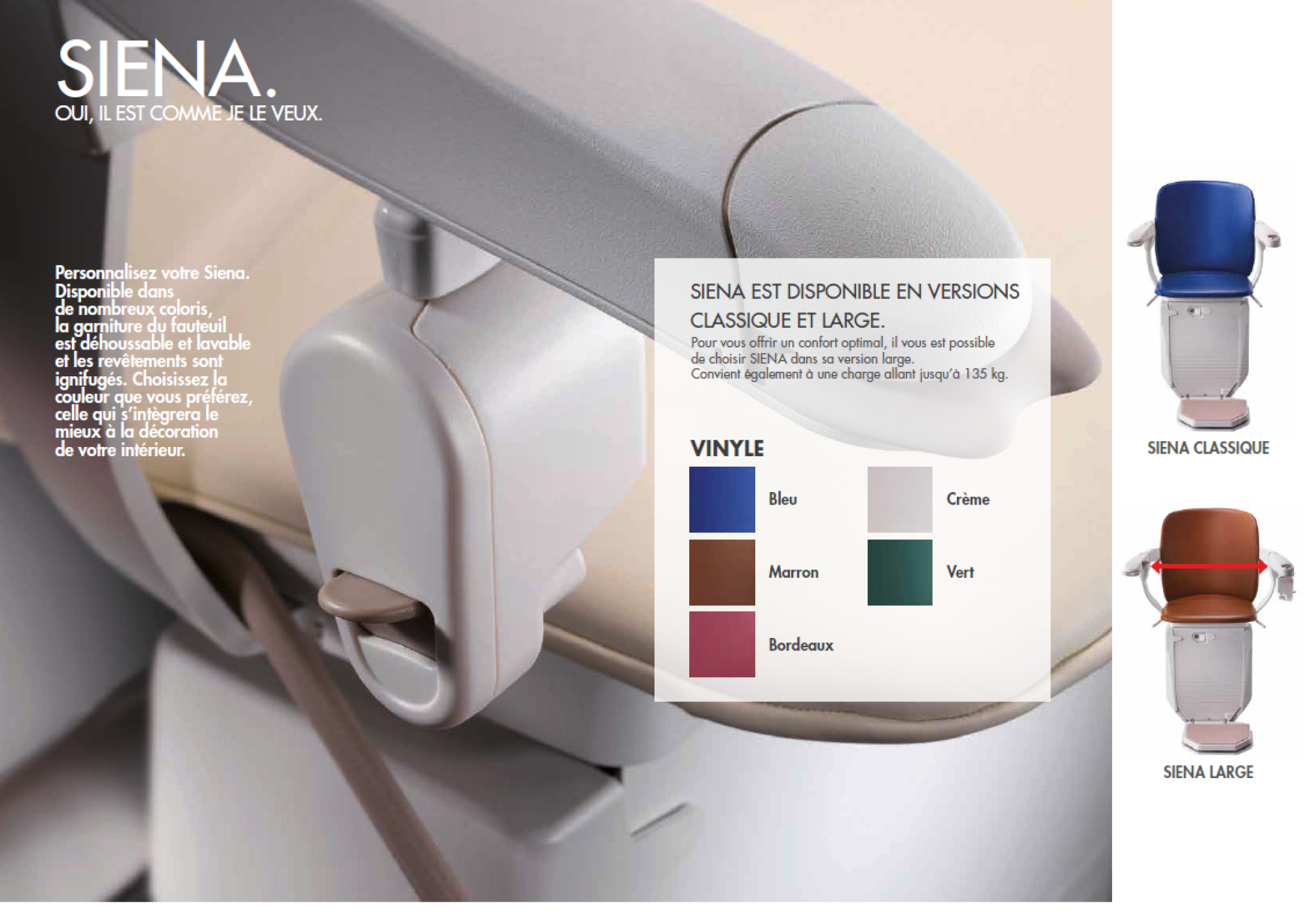 Monte escalier stannah 260 Siena