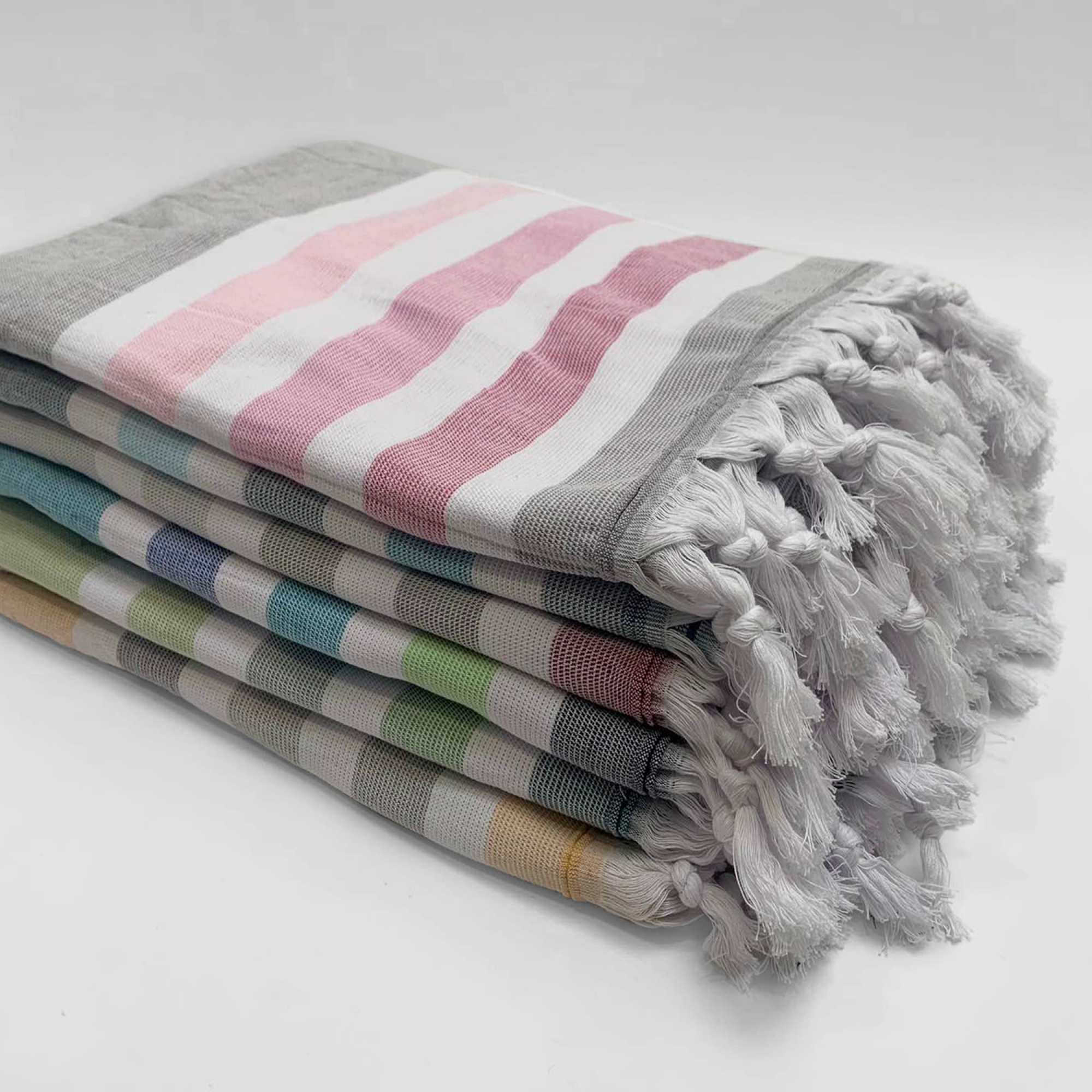 Fouta doublée éponge Zuma Lake 90x160 340g/m²