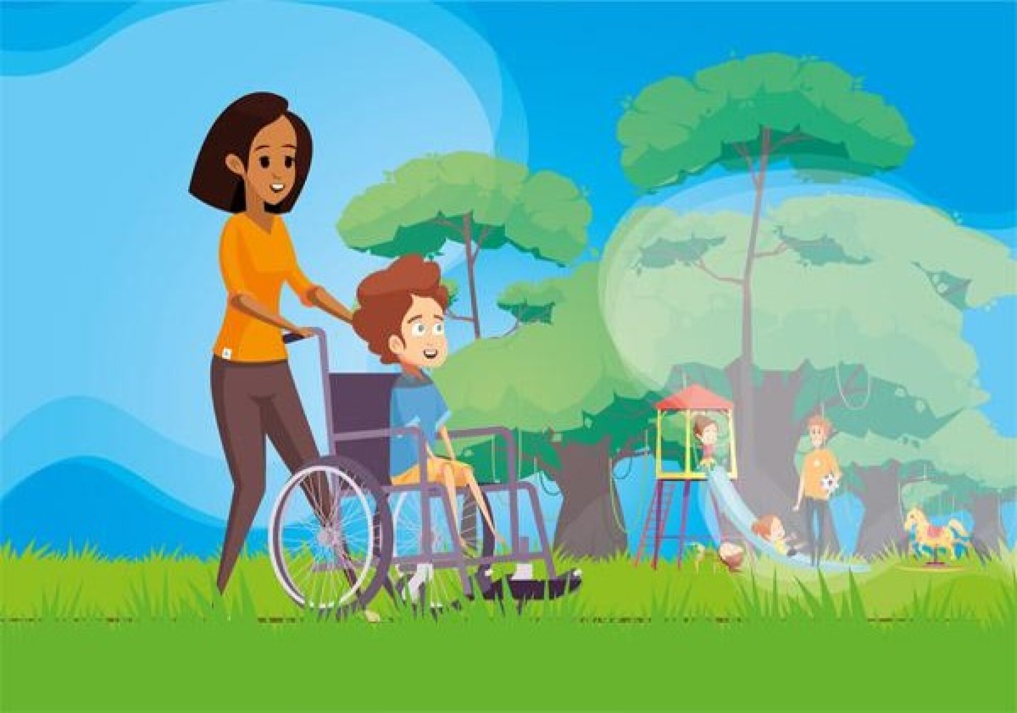 Garde d'enfant en situation de handicap