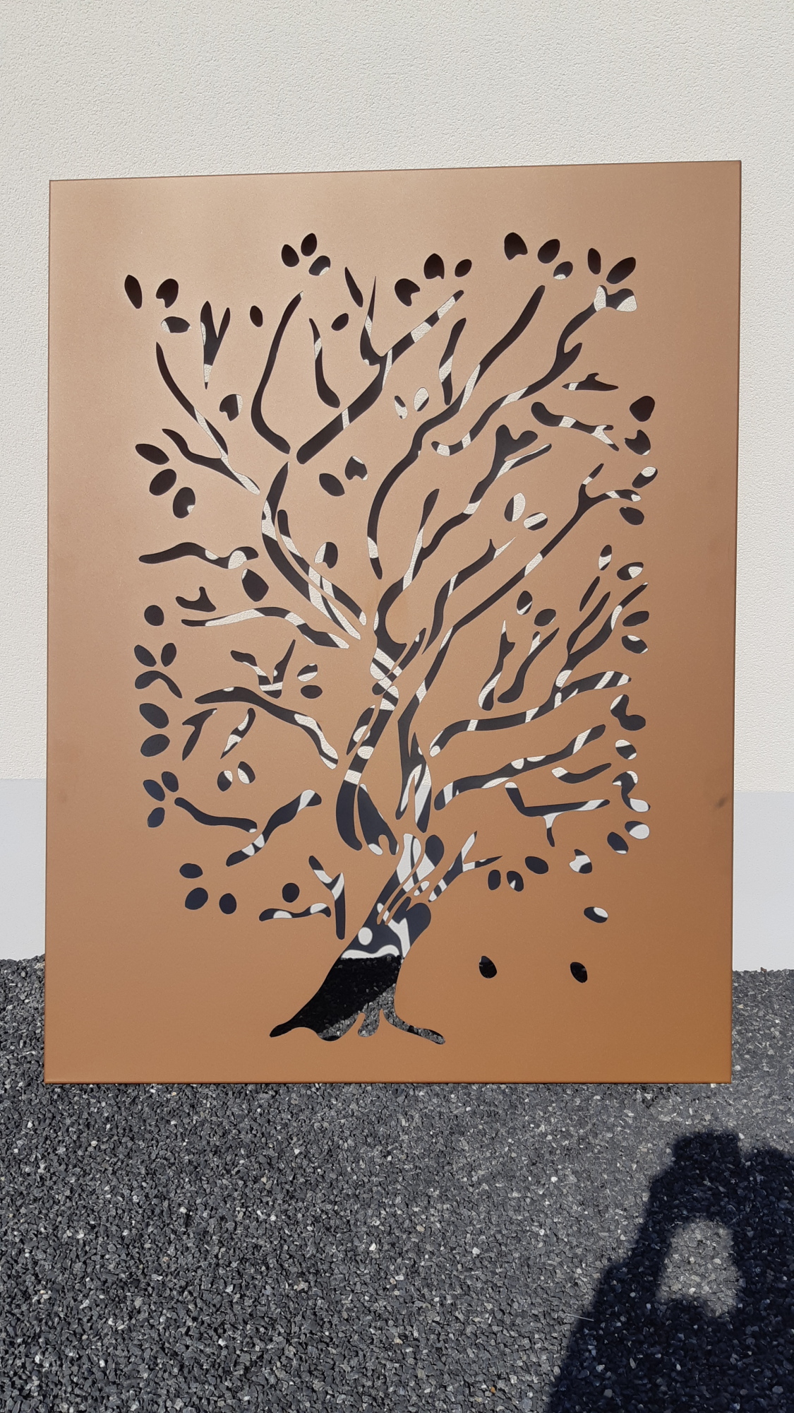 Panneau découpé au Laser