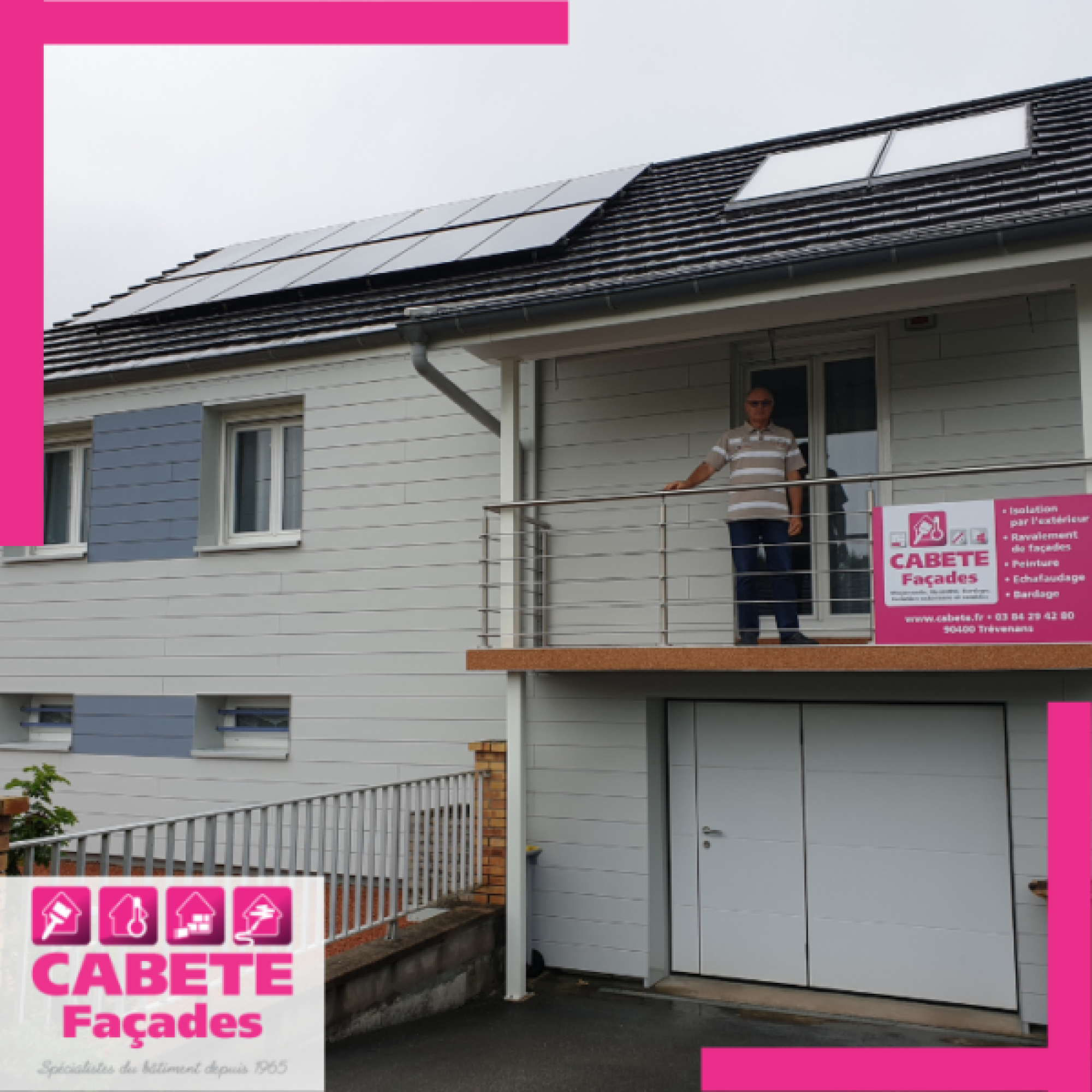 Isolation extérieur d'une maison